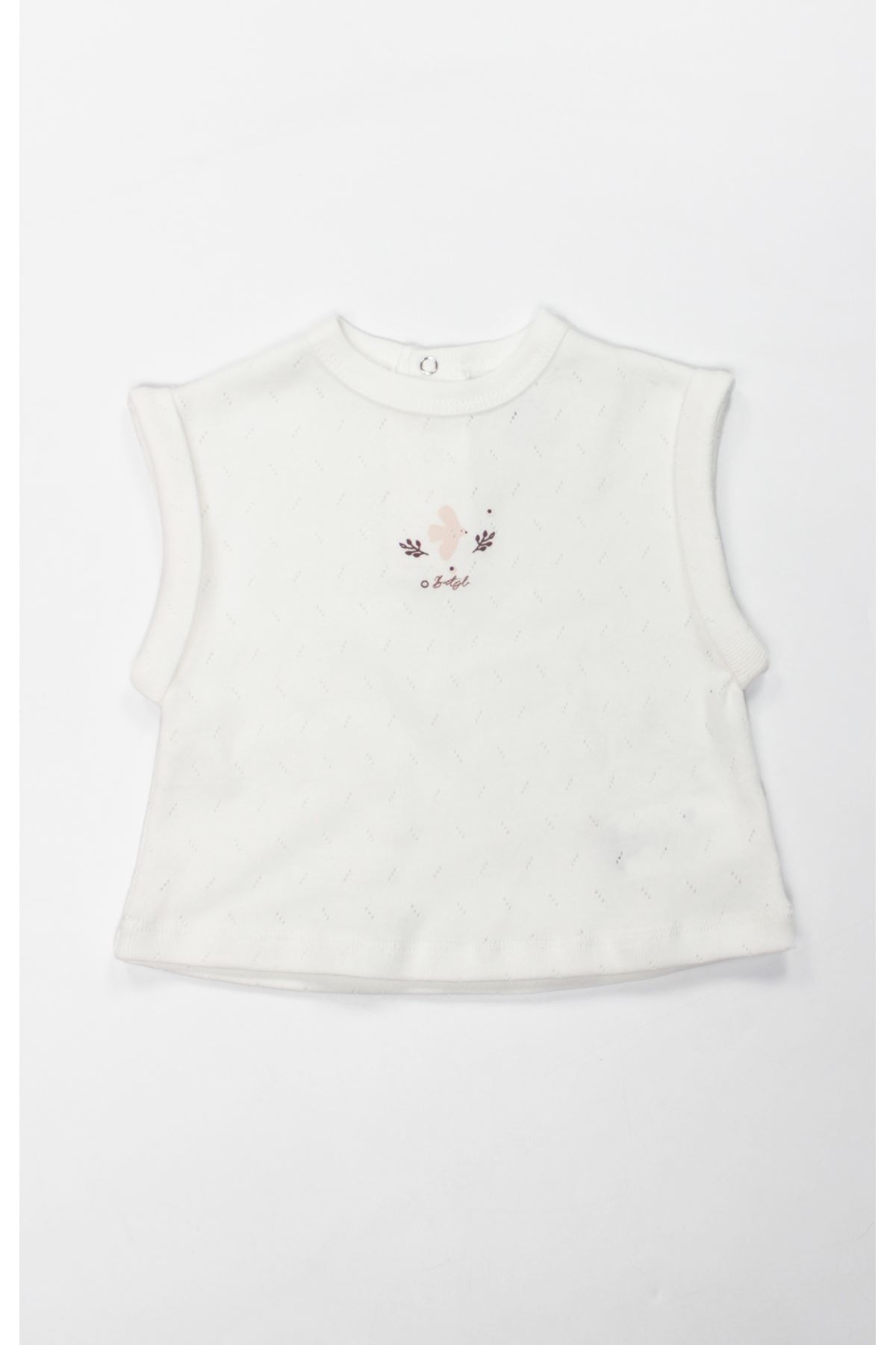 Bistyle 2li Takım Şortlu Morning Sun 14146 Ekru