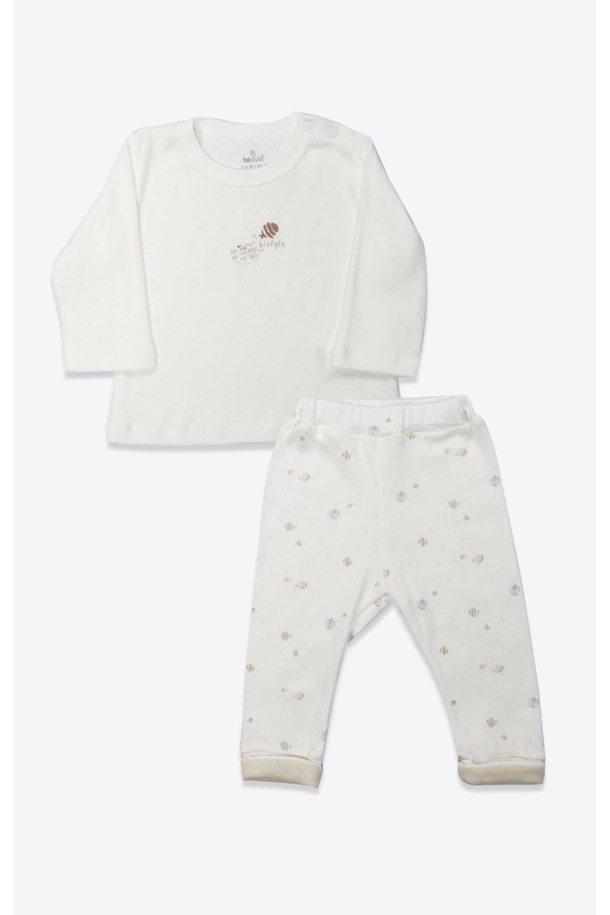 Bistyle 2li Takım Ocean And Starfish 14147 Ekru