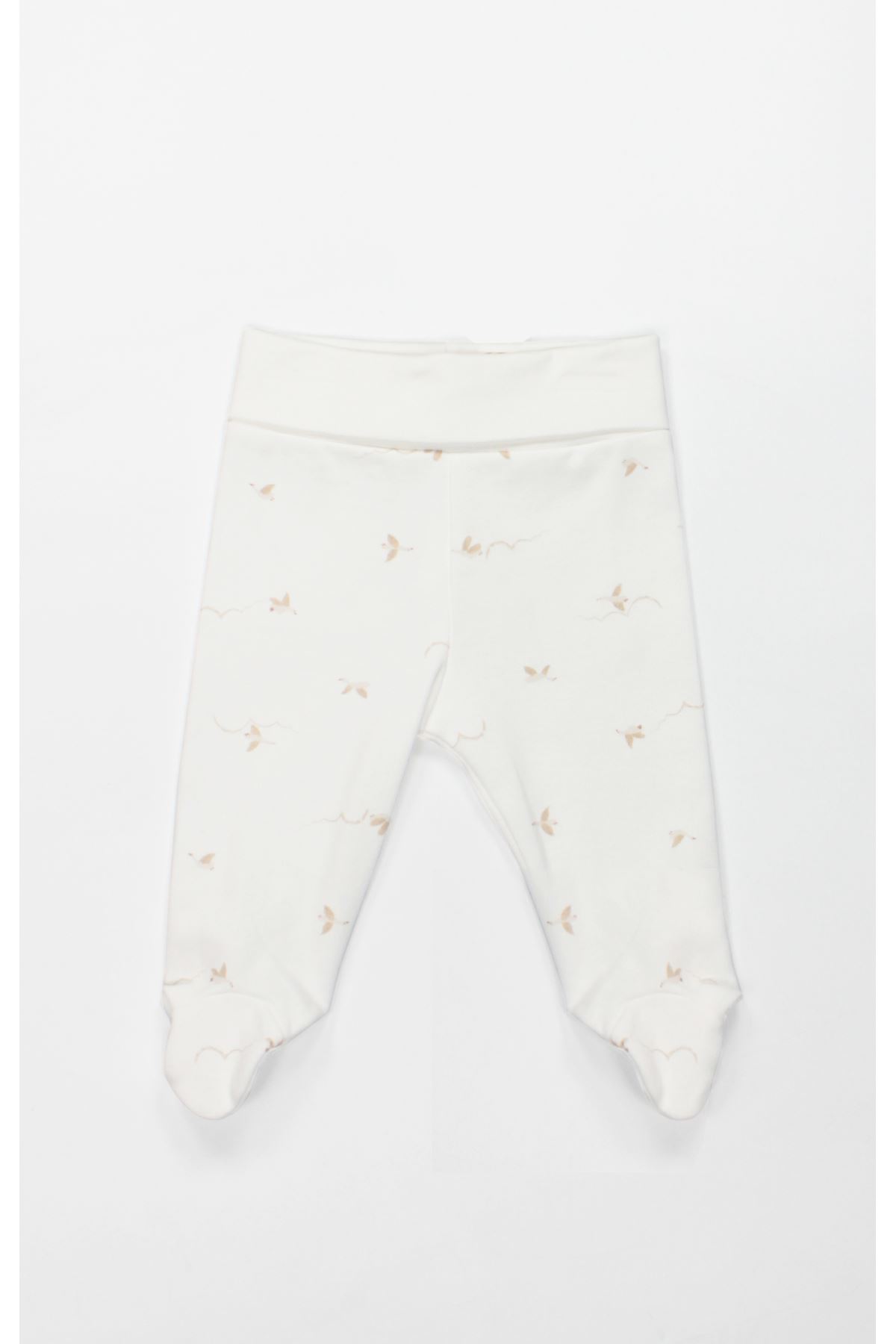 Bistyle Patikli Alt Love You Smile 16152 Ekru