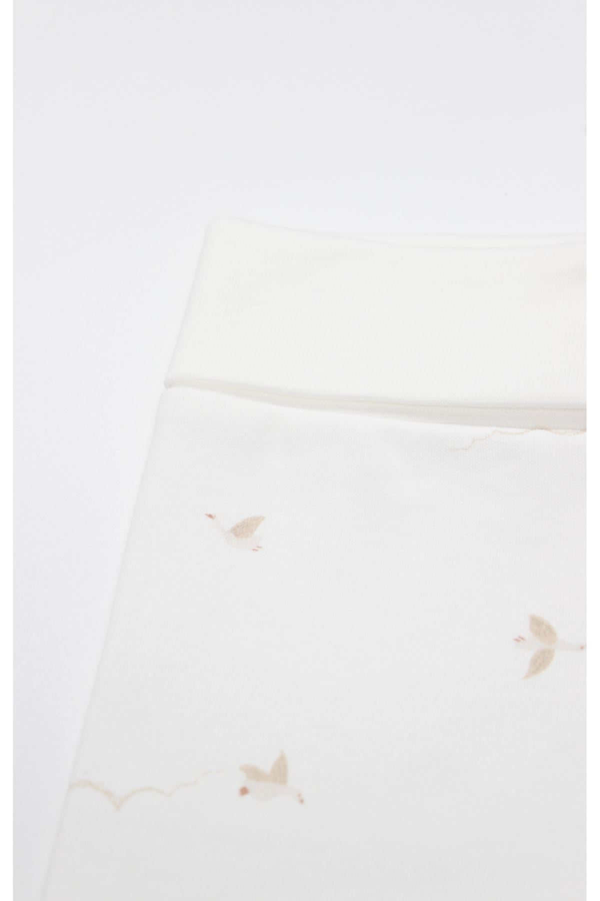 Bistyle Patikli Alt Love You Smile 16152 Ekru