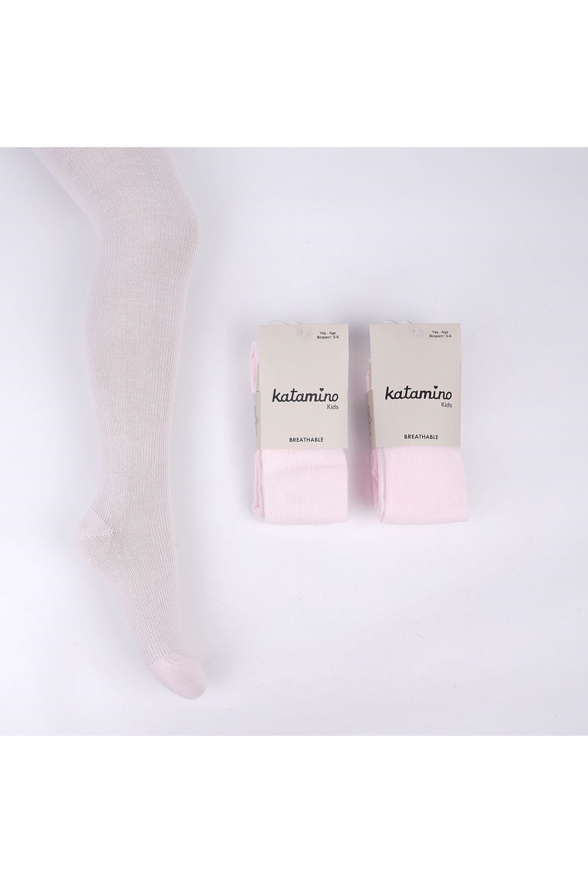 Artı Alago Kız Külotlu Çorap 300422 Pudra