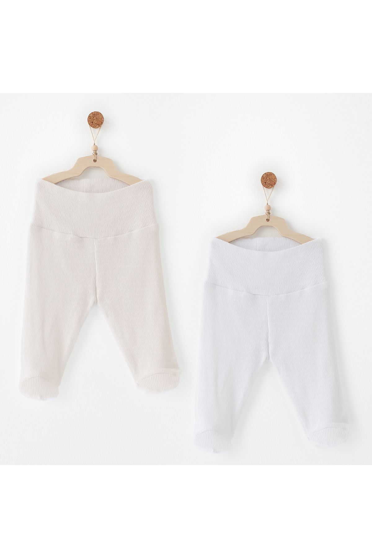 Andywawa AC26764 Special Modal 2li Pantolon Ecru White