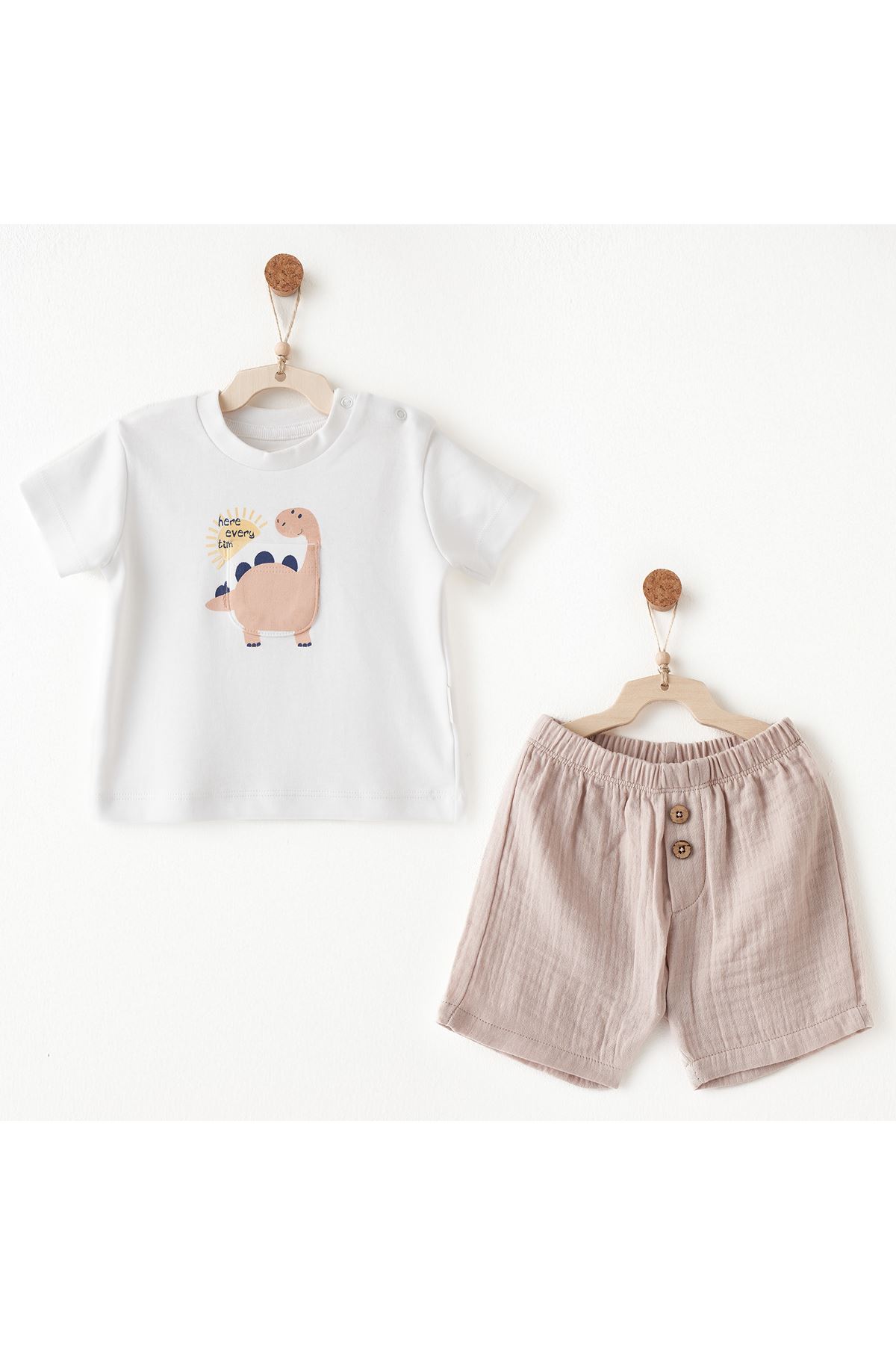 Andywawa AC26735 Relax Time 2li Takım Beige