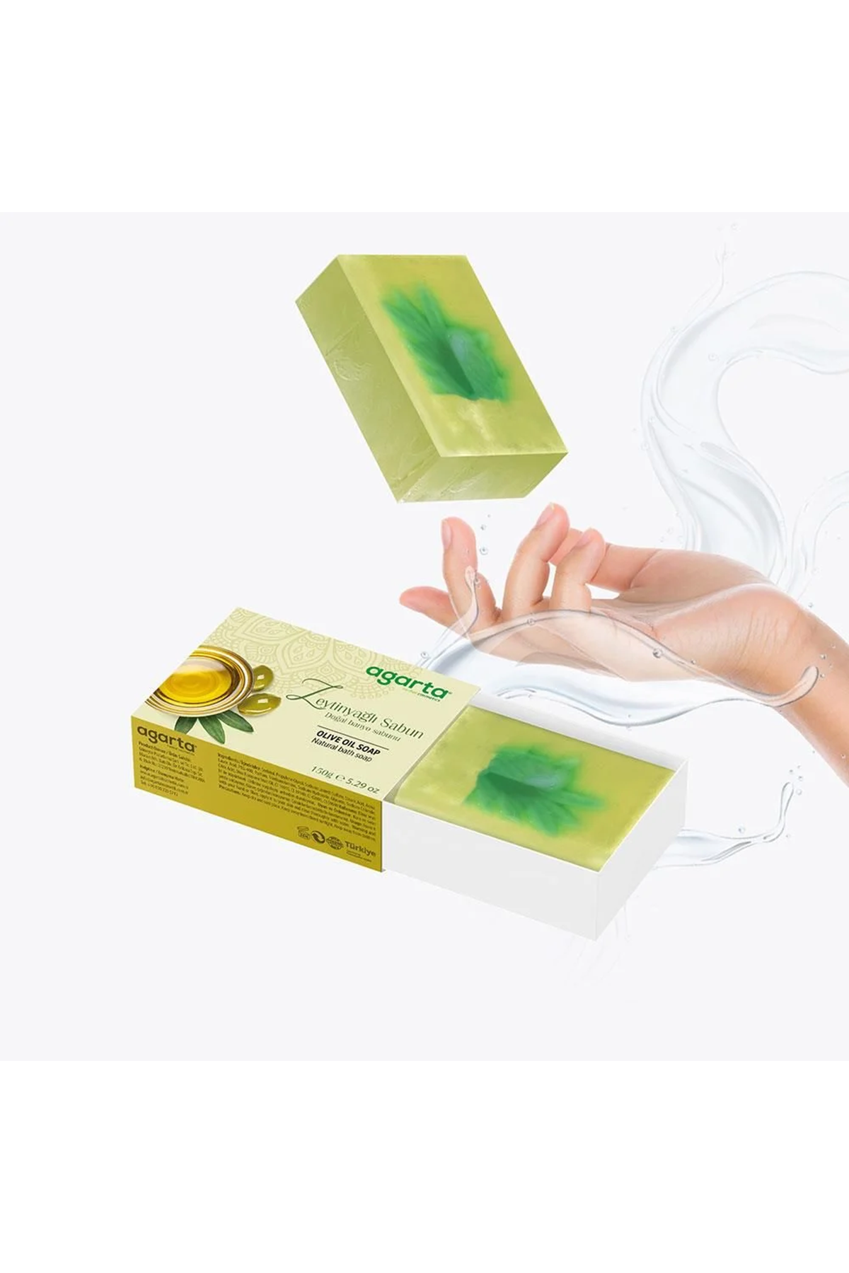 Agarta El Yapımı Güzellik Sabunu 150 Gr Zeytinyağlı