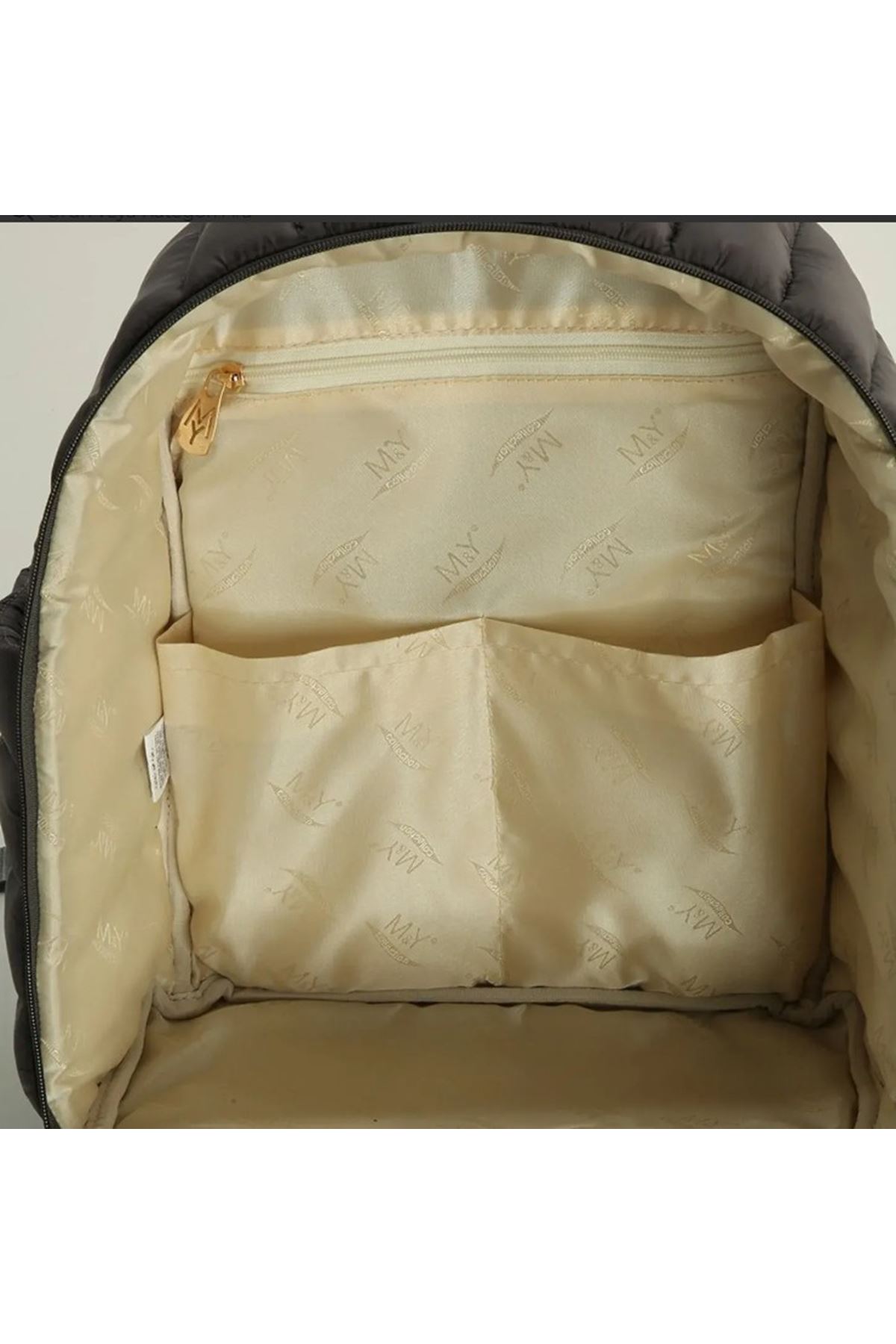 M&Y Puff Anne Bebek Bakım Çantası 7330 Gri