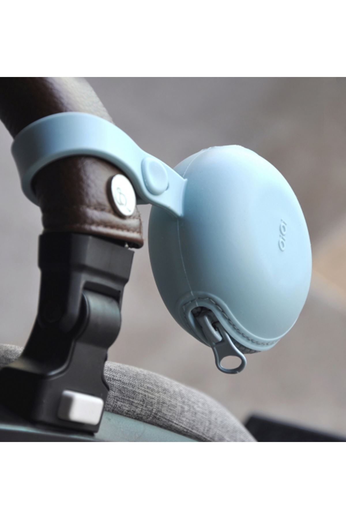 OiOi Pod Silikon Emzik Kutusu Mineral Blue