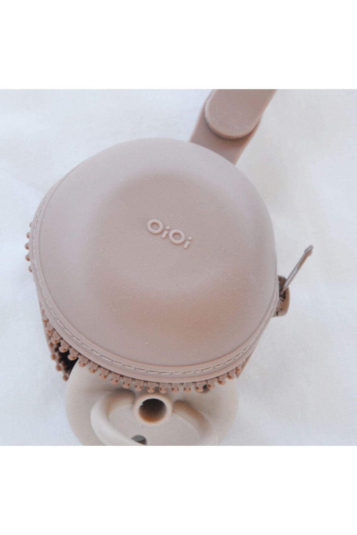 OiOi Pod Silikon Emzik Kutusu Bubble Beige