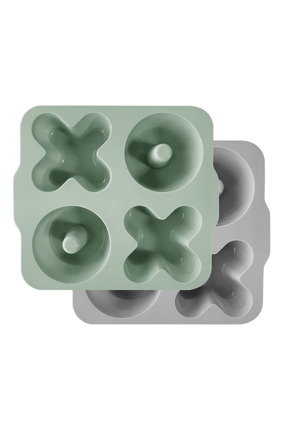 OiOi XOXO Silikon Kek Kalıbı River Green / Powder Grey
