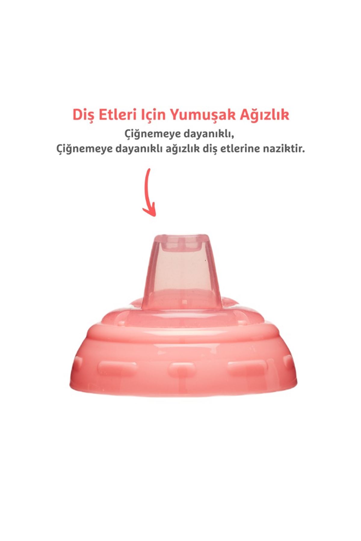 Munchkin Might Grip Alıştırma Bardağı 296ml 9ay+ Pembe