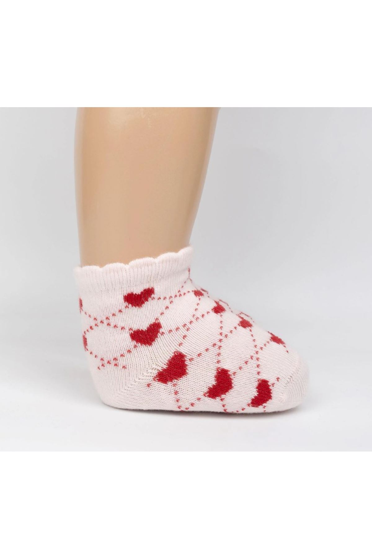 Katamino Tortum Kız Bebek Soket K46362 Asorti