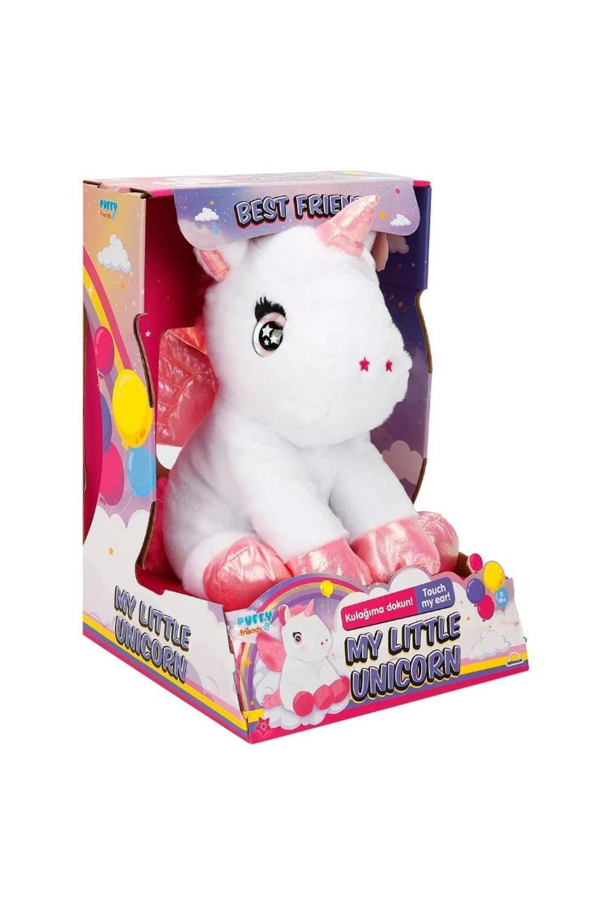 Sunman My Little Unicorn Işıklı Peluş S00003378