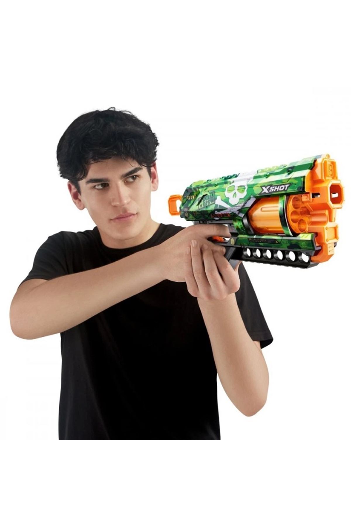 Sunman X-Shot Skins Griefer 12 Mermili Sünger Dart Atan Silah S00036561