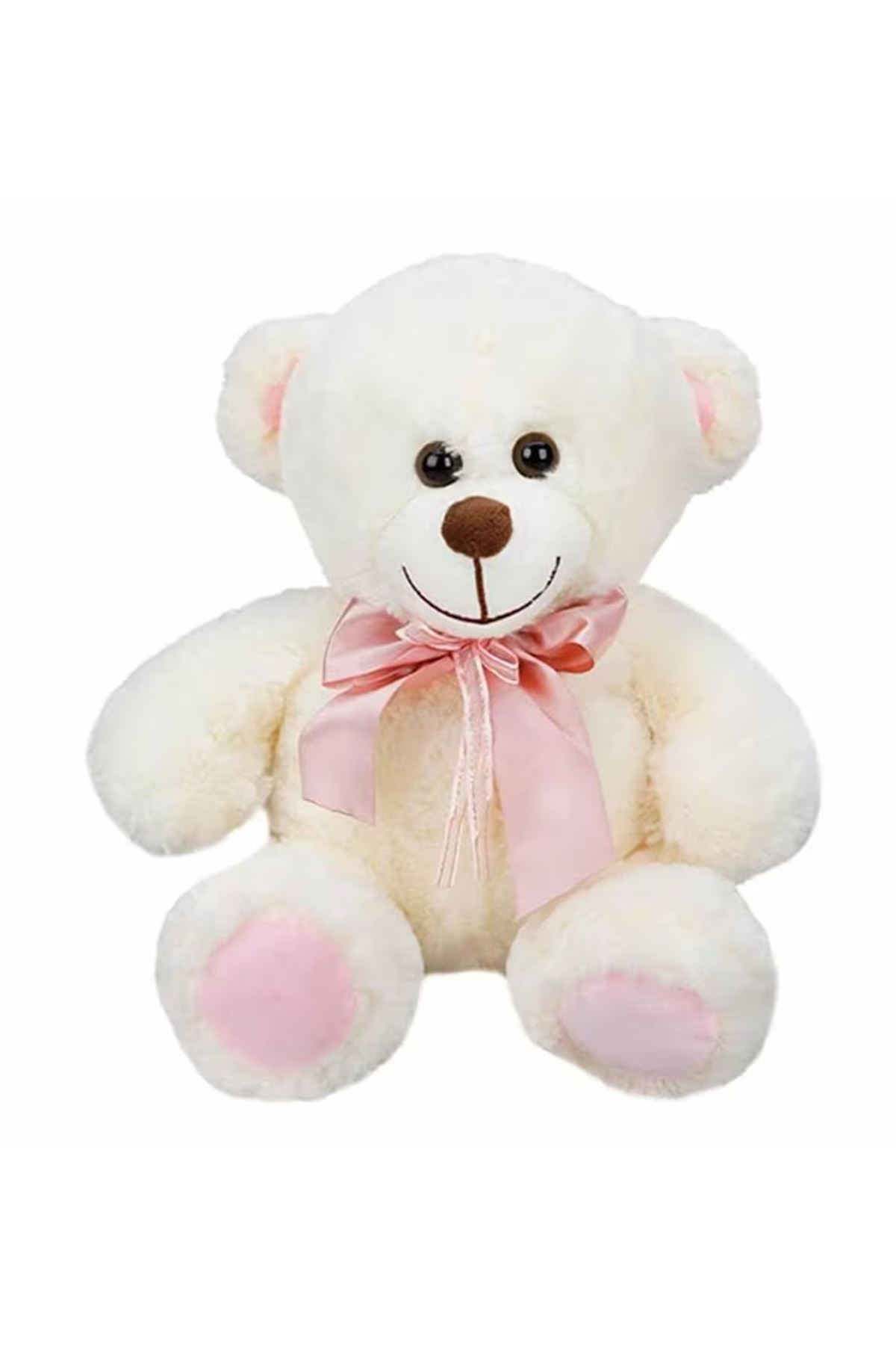 Sunman Kurdaleli Oturan Sevimli Peluş Ayı 30 Cm