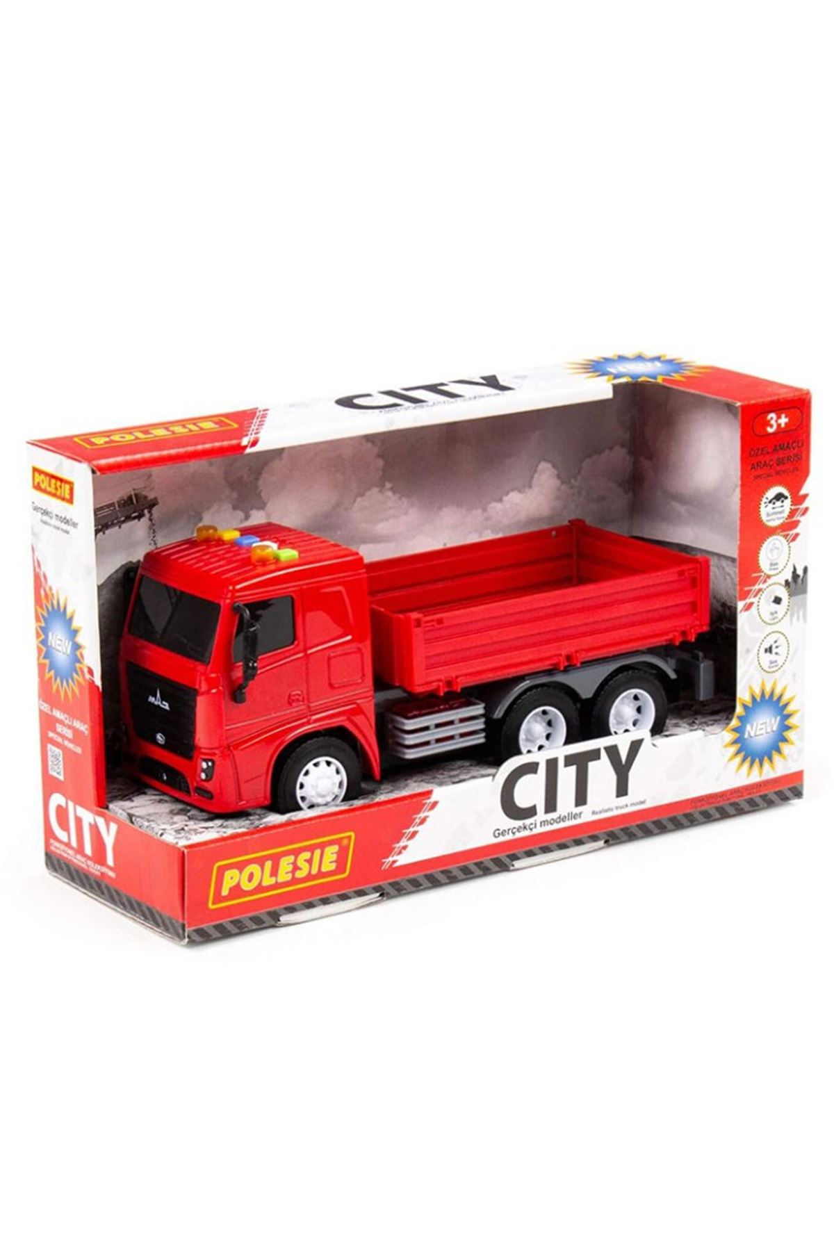 Polesie City Işıklı ve Sesli Kamyonet 96319
