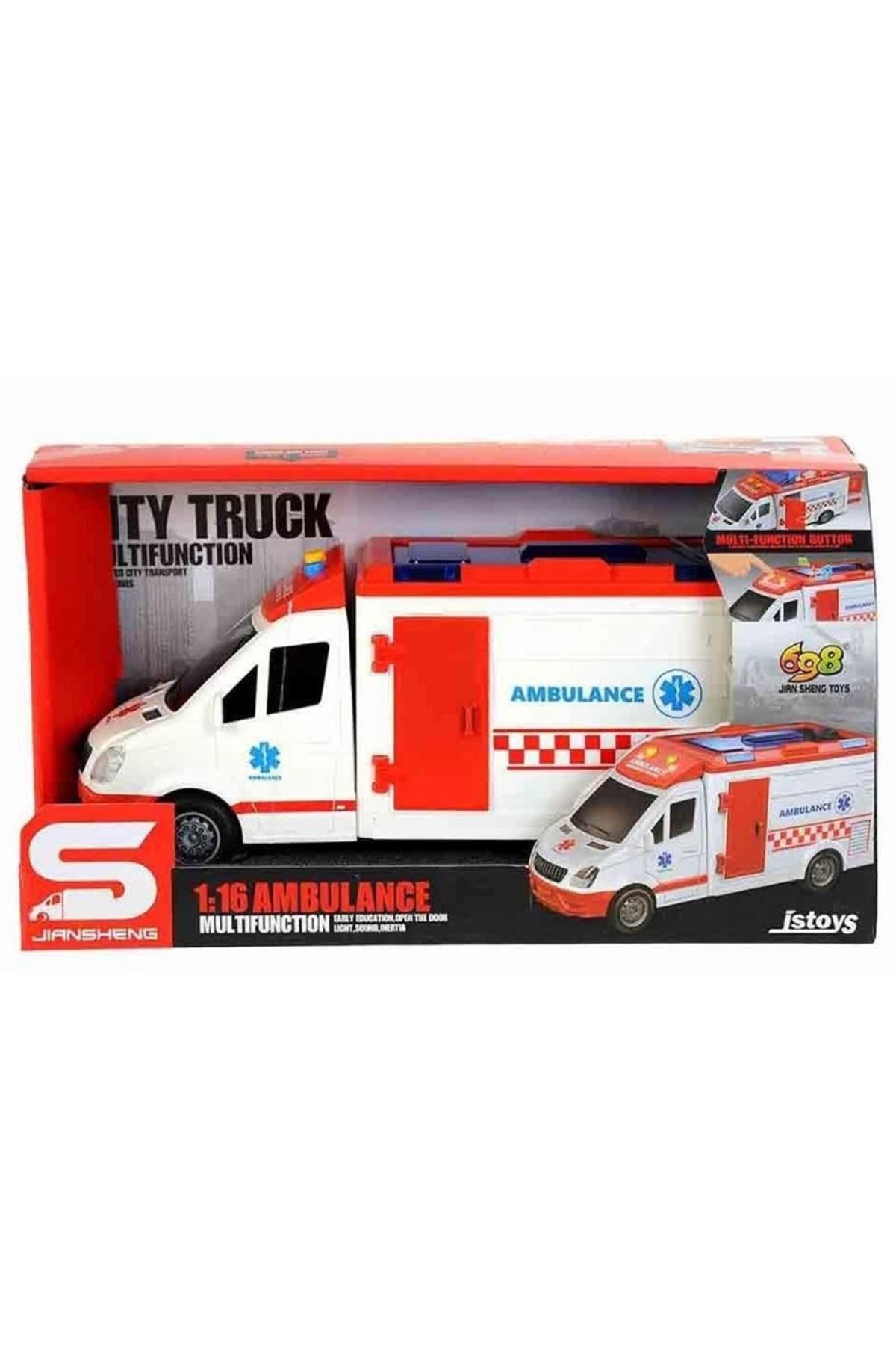 Canda Işıklı ve Sesli Ambulans JS126E