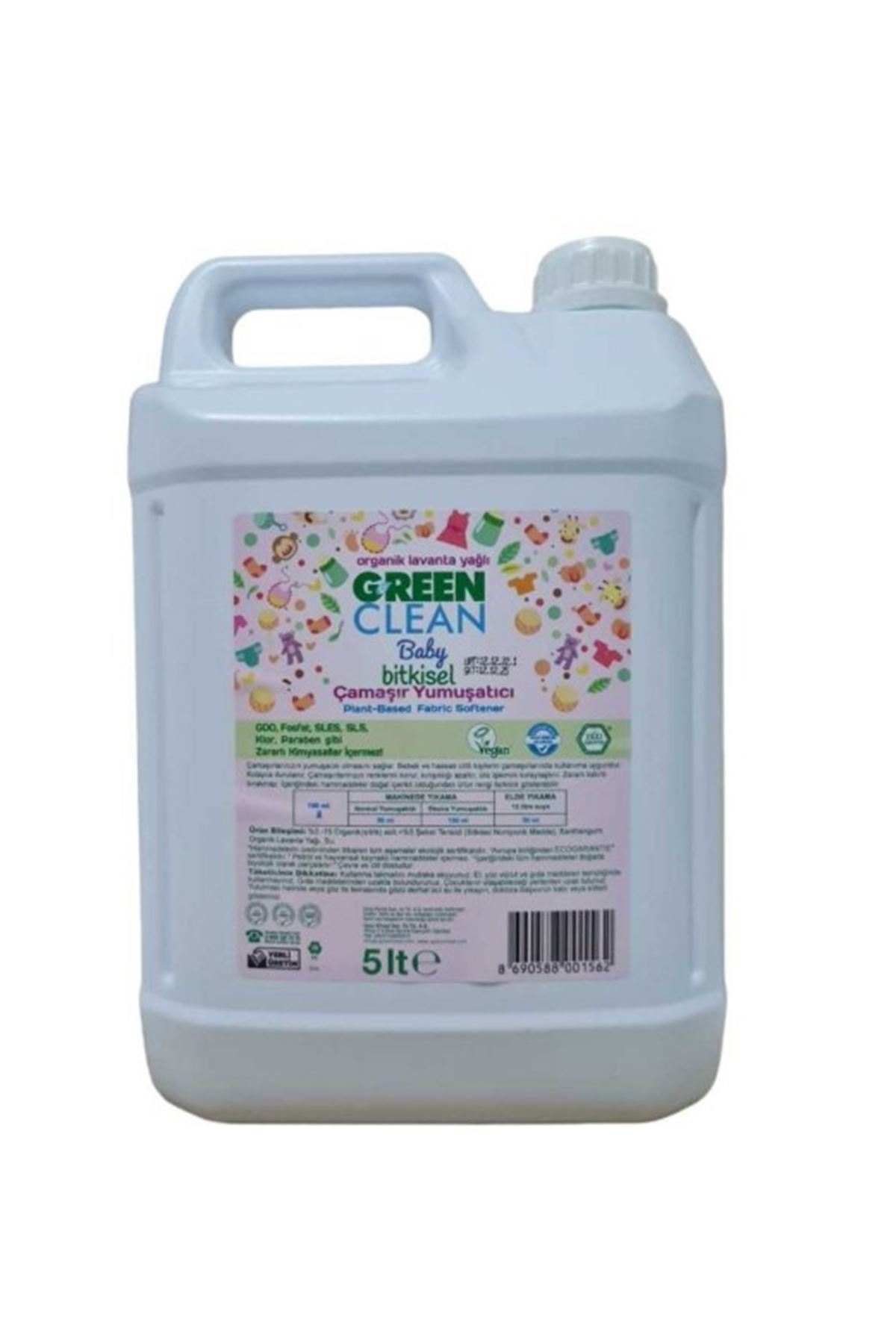 Green Clean Baby Çamaşır Yumuşatıcısı 5lt
