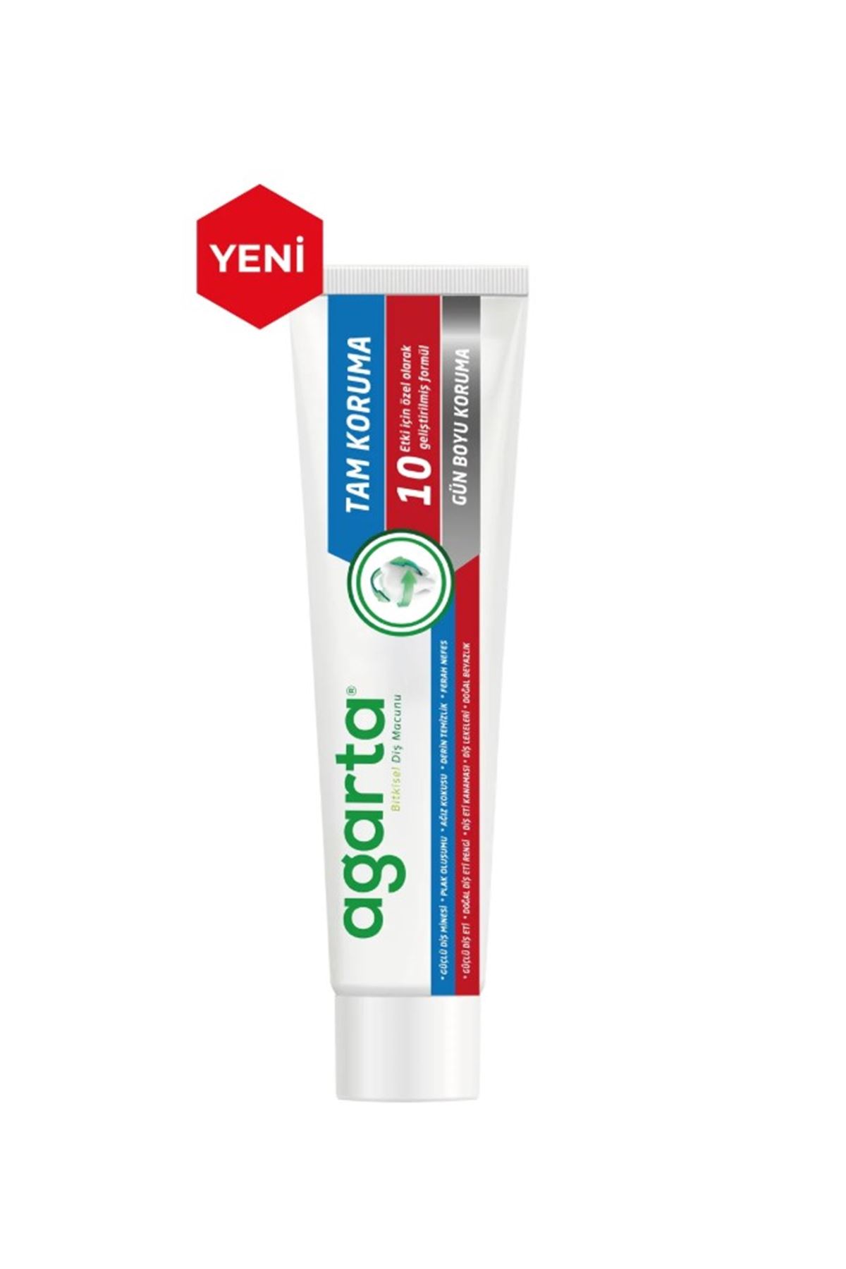 Agarta Tam Koruma 10 Etki Diş Macunu 75 ml