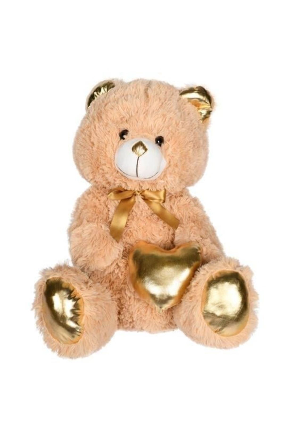 Halley Peluş Parlak Kalpli Ayı 50 Cm 62503