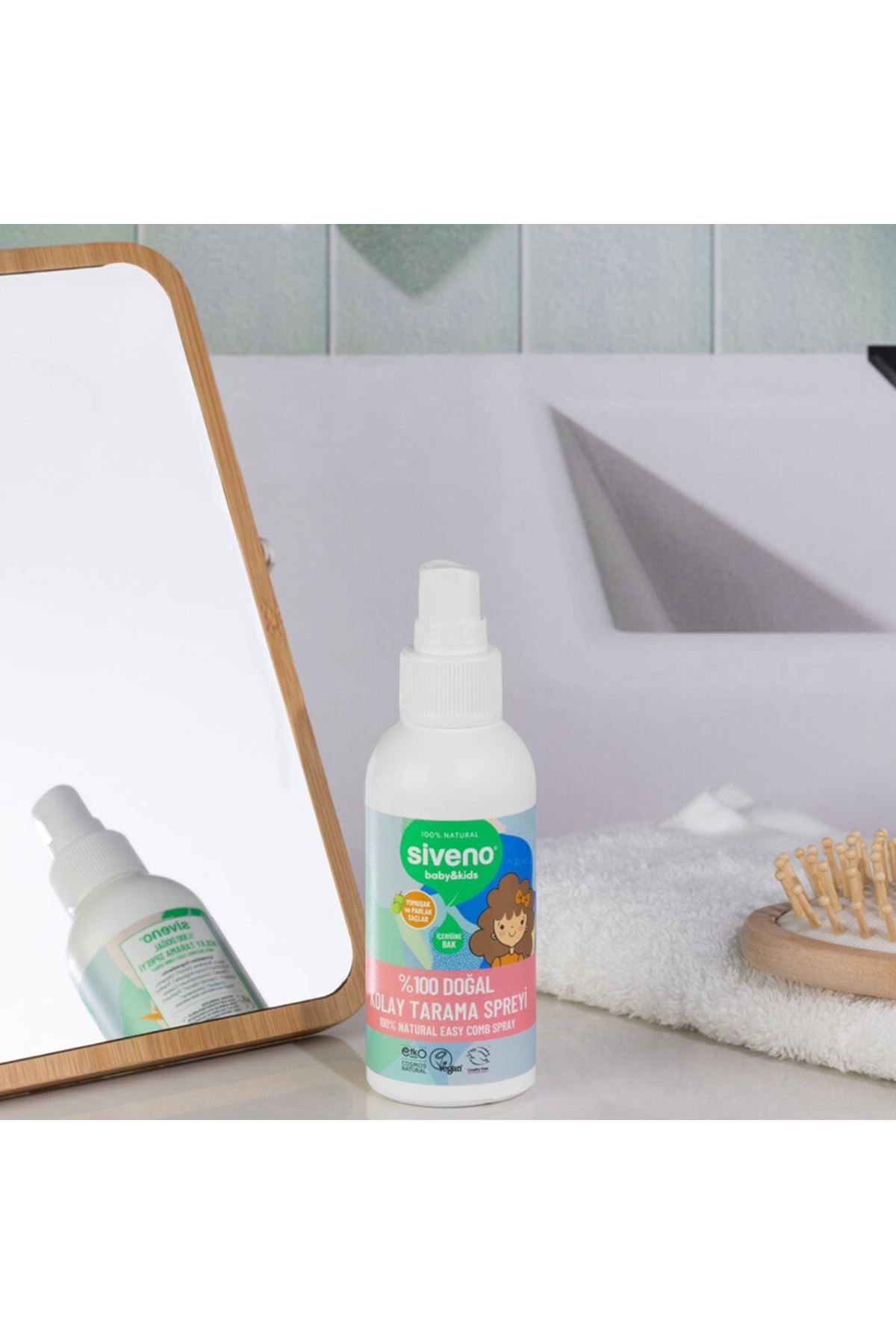 Siveno %100 Doğal Kolay Tarama Spreyi 100 ml