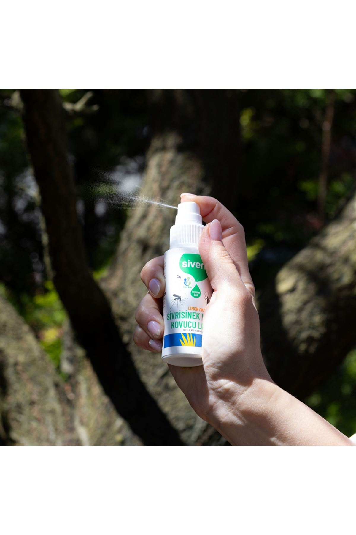 Siveno %100 Doğal Sivrisinek ve Kene Kovucu Sprey Krem 50 ml