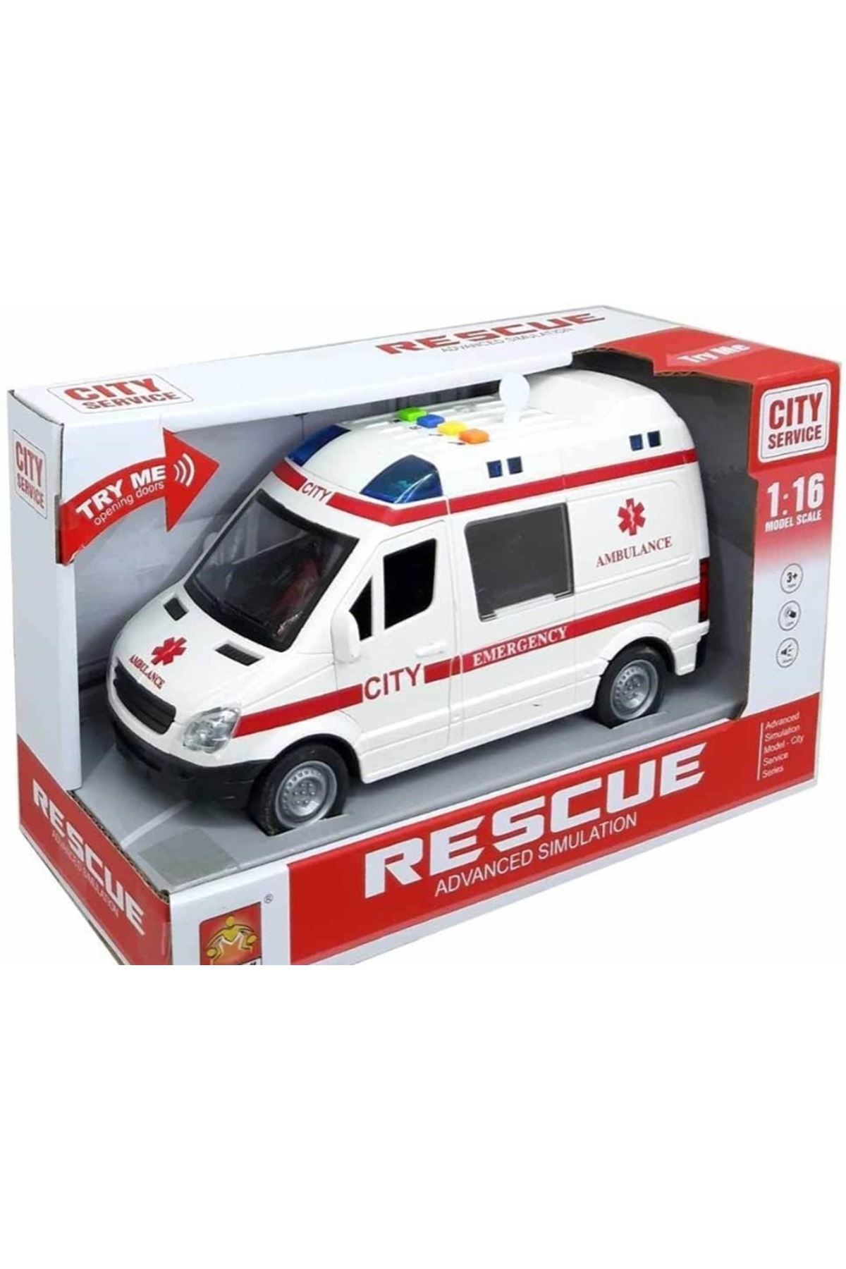 Canda WY590A Işıklı ve Sesli Kapıları Açılan Ambulans