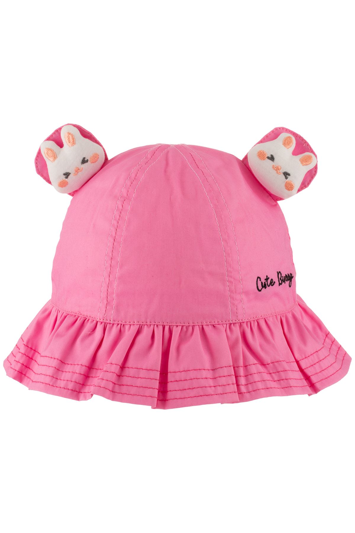 Kitti Tavşan Kulaklı Kız Maksi 1-4 Yaş Y26120-02 Pembe