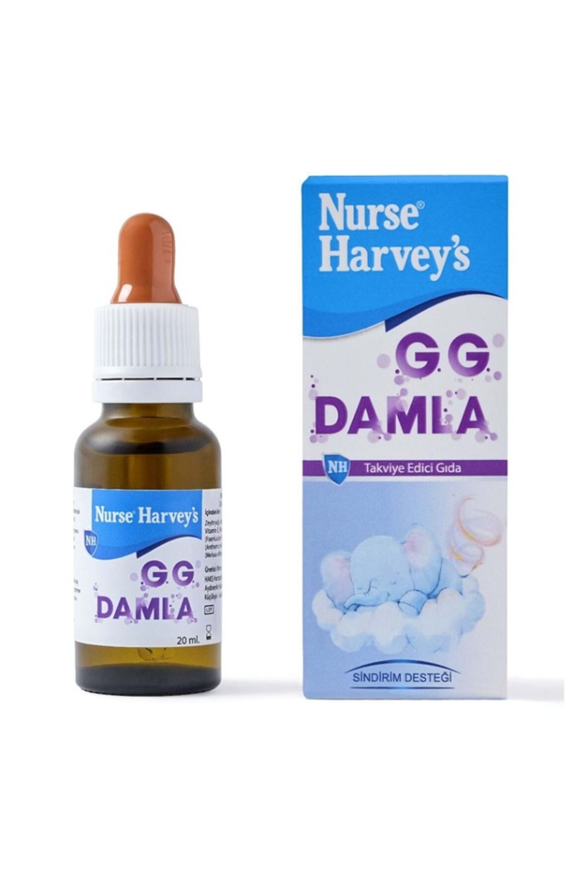 Nurse Harvey's GG Bitkisel Gaz Giderici Damla 20 ml