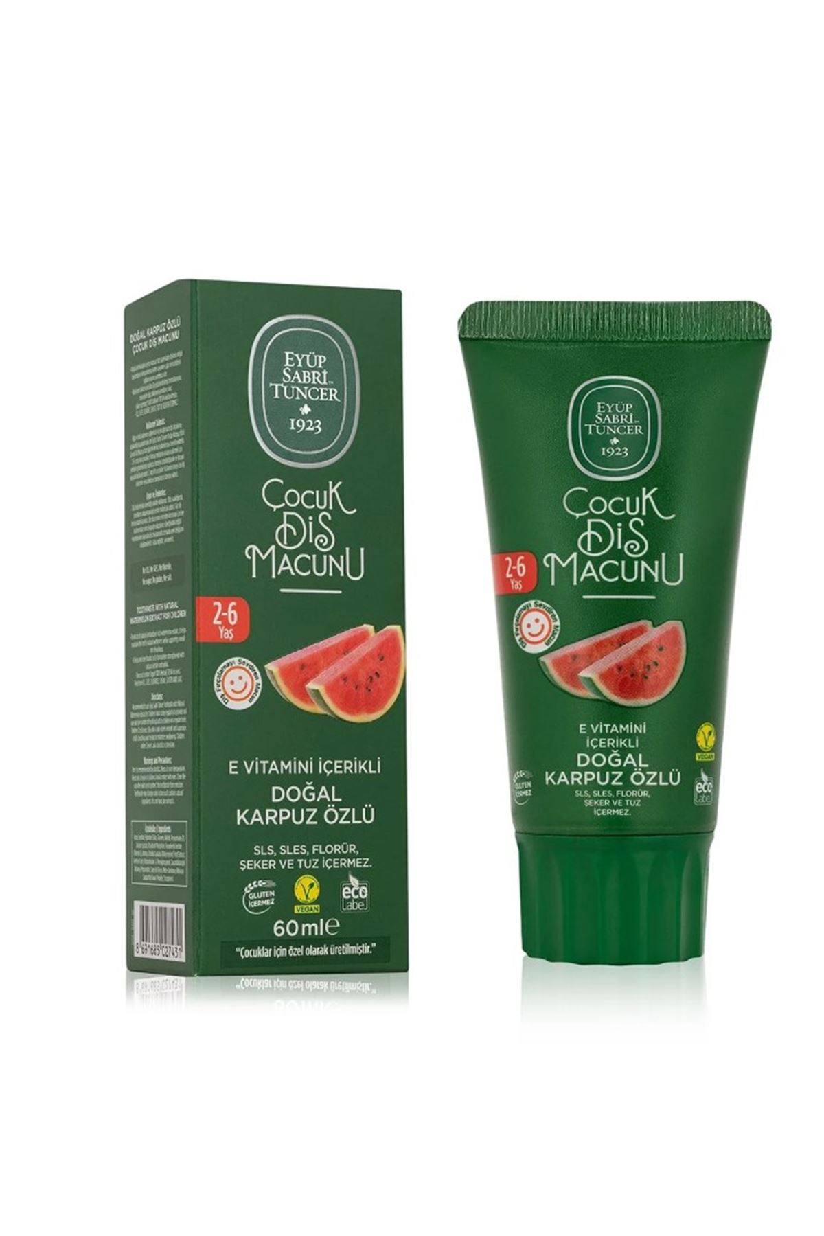 Eyüp Sabri Tuncer Çocuk Diş Macunu 60 ml Karpuz