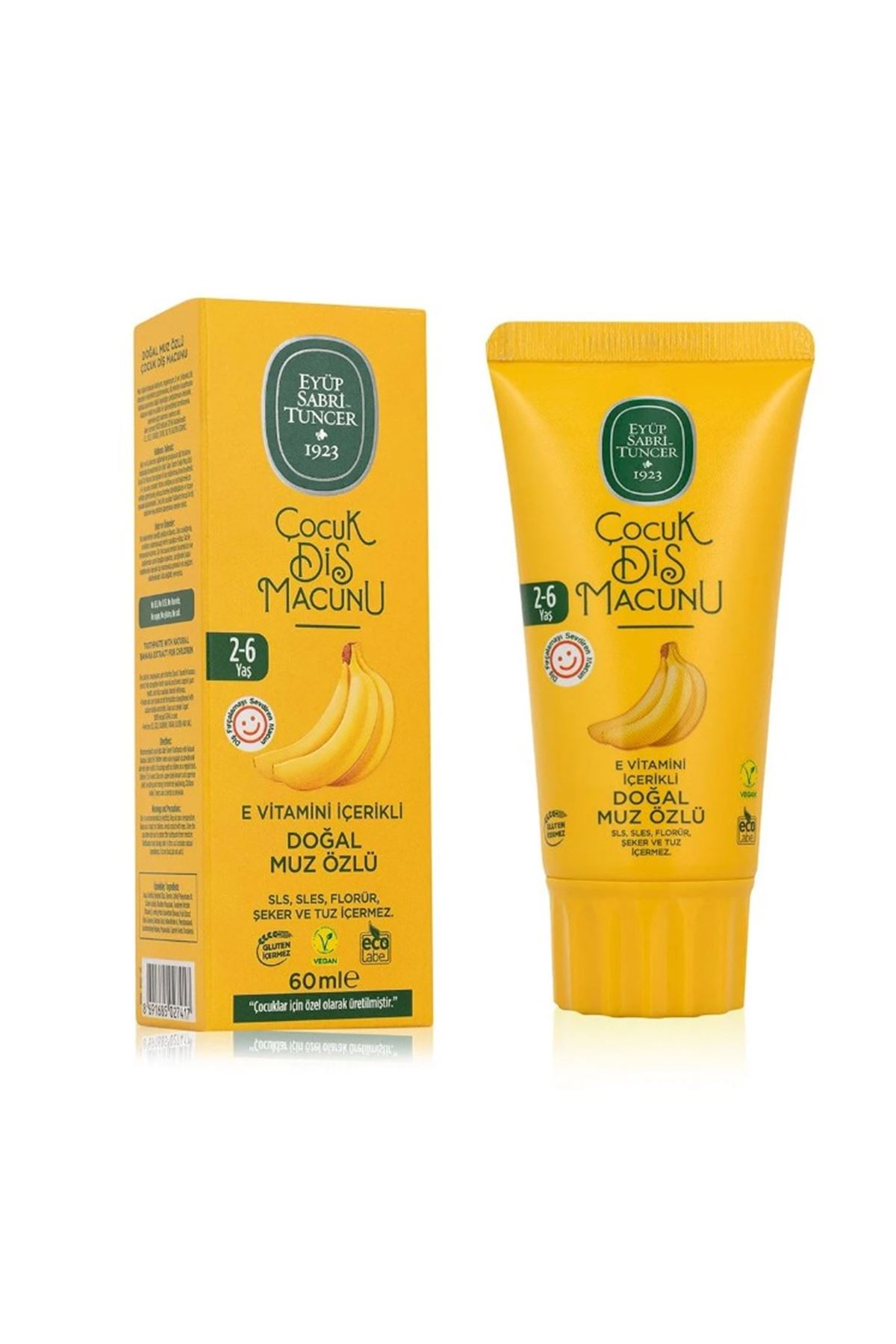 Eyüp Sabri Tuncer Çocuk Diş Macunu 60 ml Muz