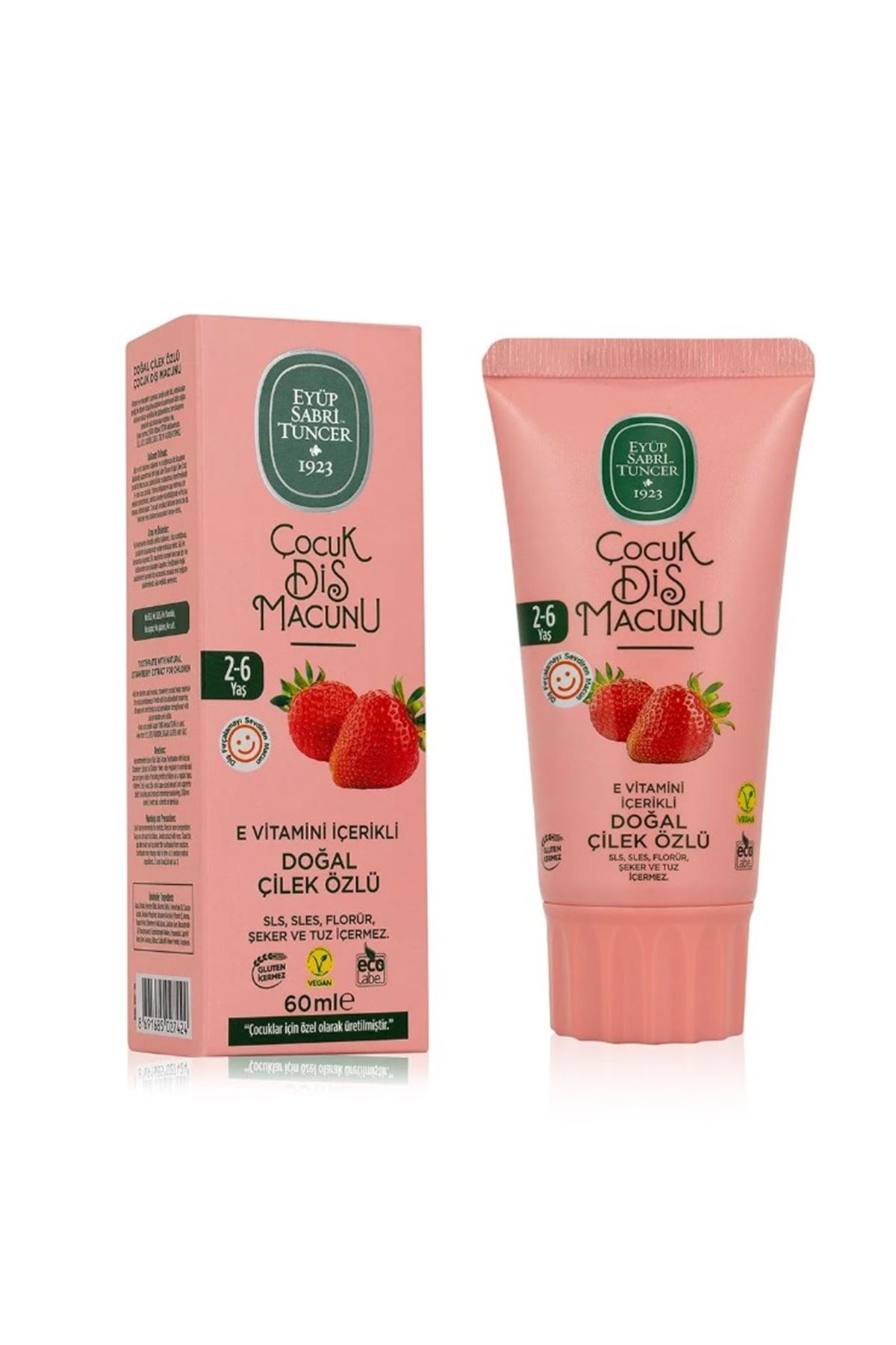 Eyüp Sabri Tuncer Çocuk Diş Macunu 60 ml Çilek