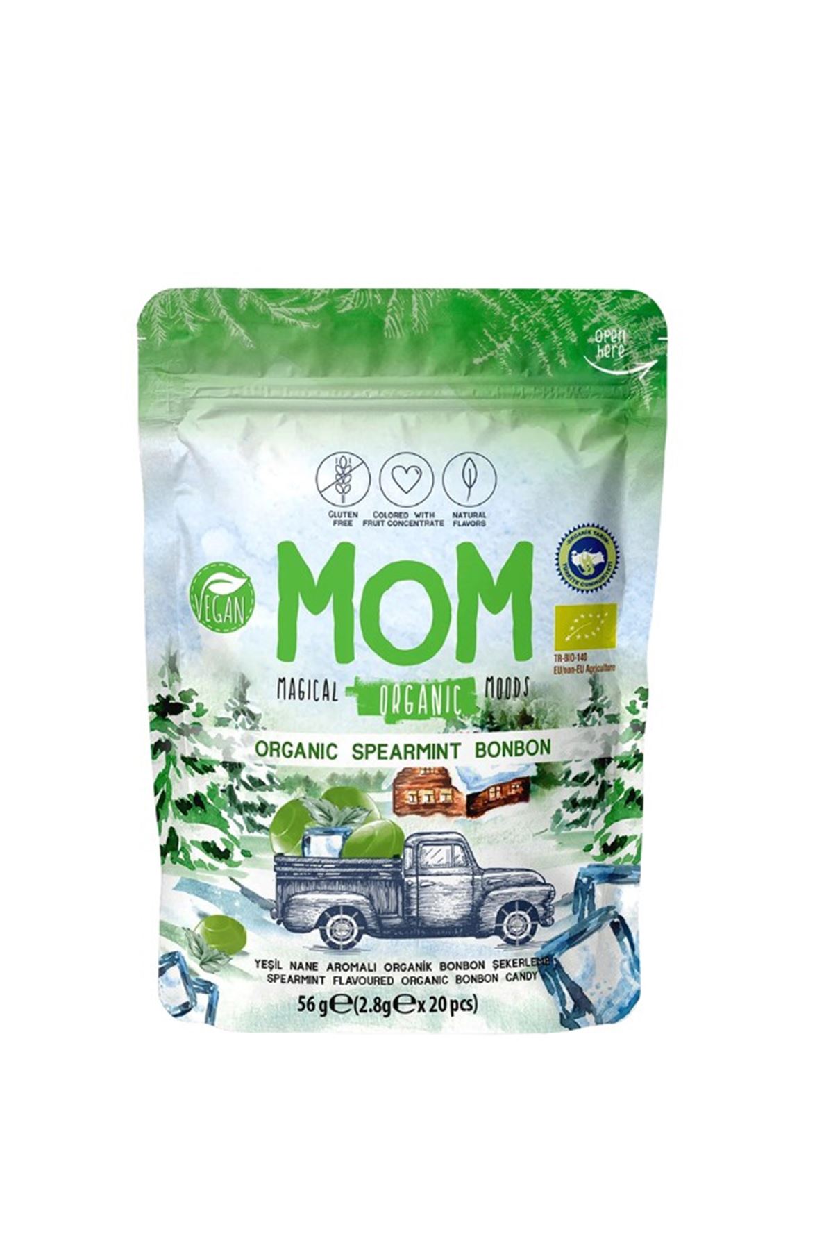 OG Natural Mom Organik Naneli Bonbon
