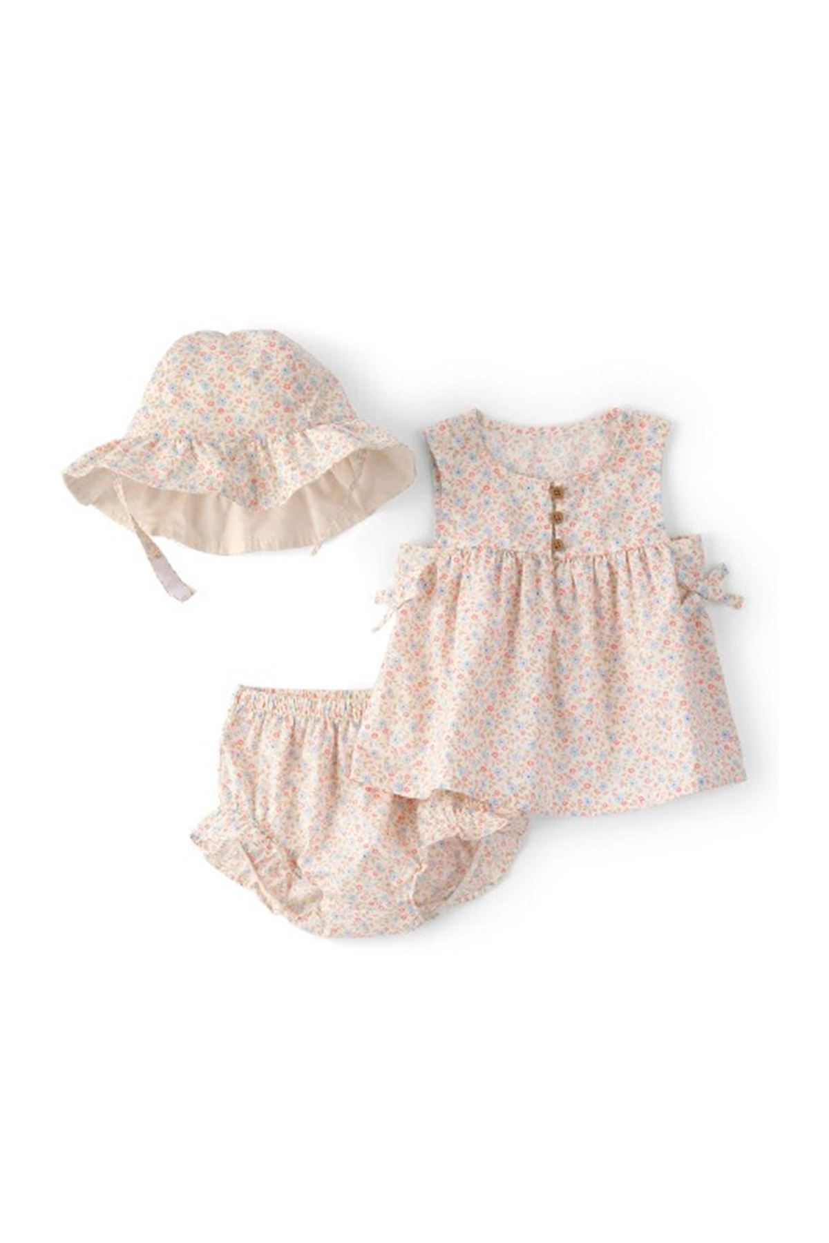 Carters Kız Bebek Alt Üst Set 1U741510 Renkli