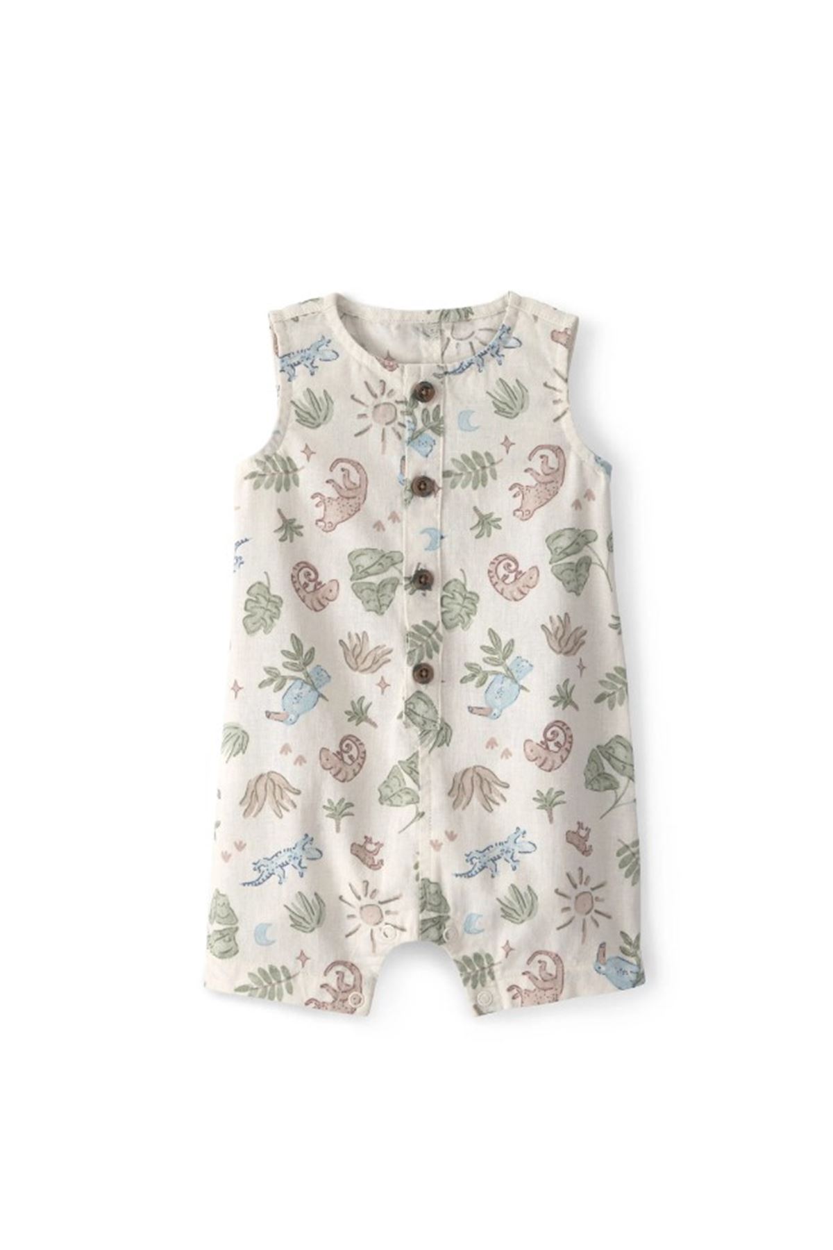 Carters Erkek Bebek Kısa Tulum 1U590510 Renkli