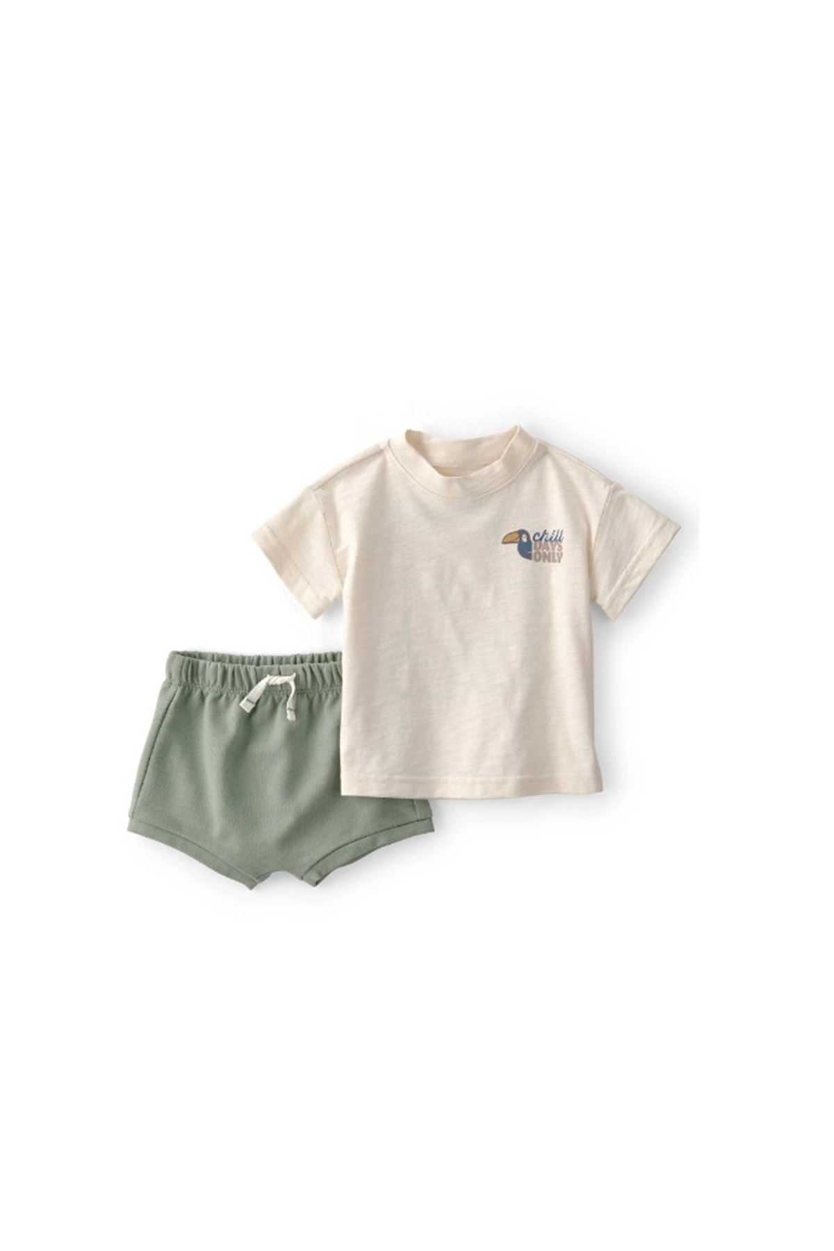 Carters Erkek Bebek Alt Üst Set 1U588510 Bej