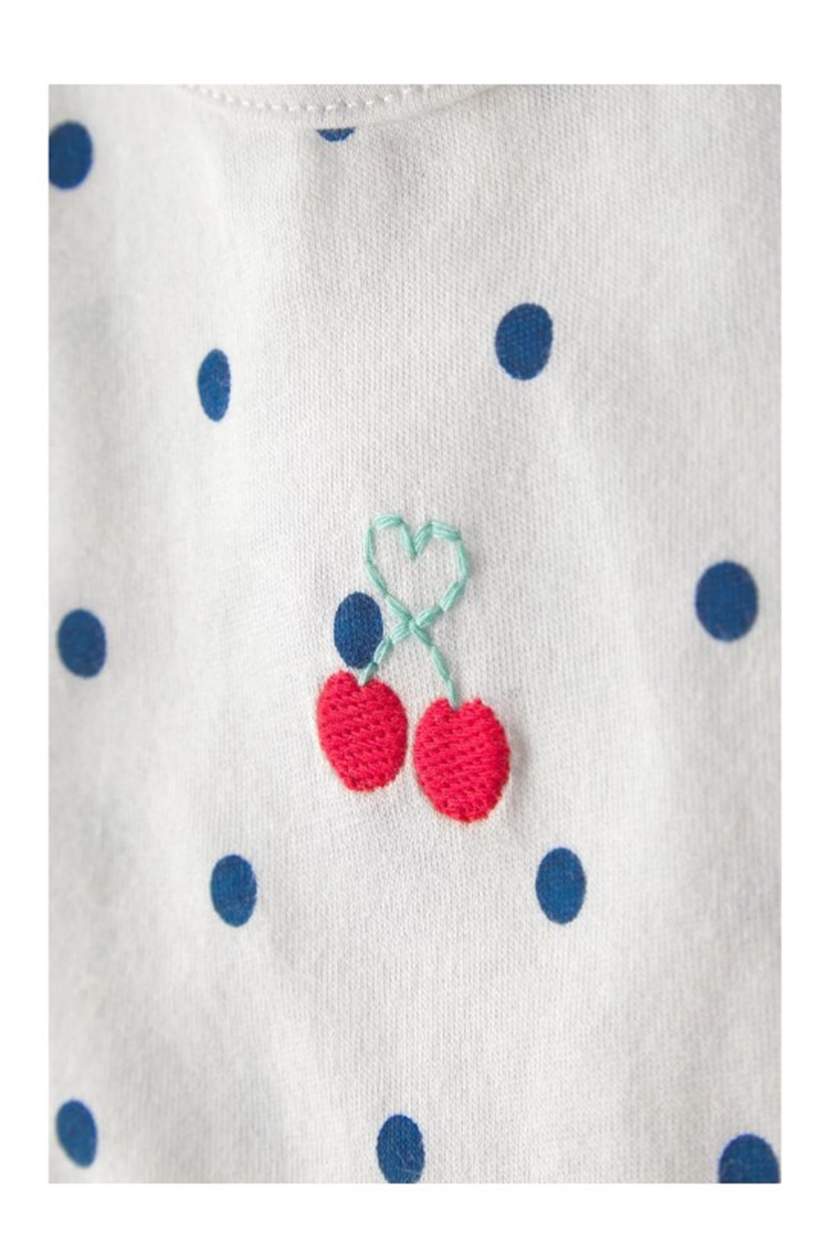 Carters Kız Bebek Body Şort Set 1U564310 Mavi