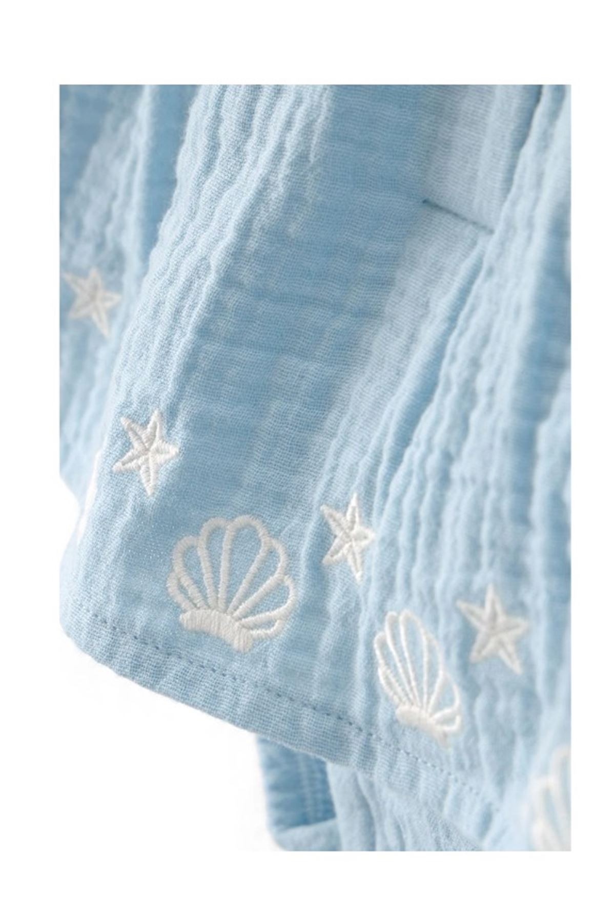 Carters Kız Bebek Bodyli Elbise 1U711810 Mavi