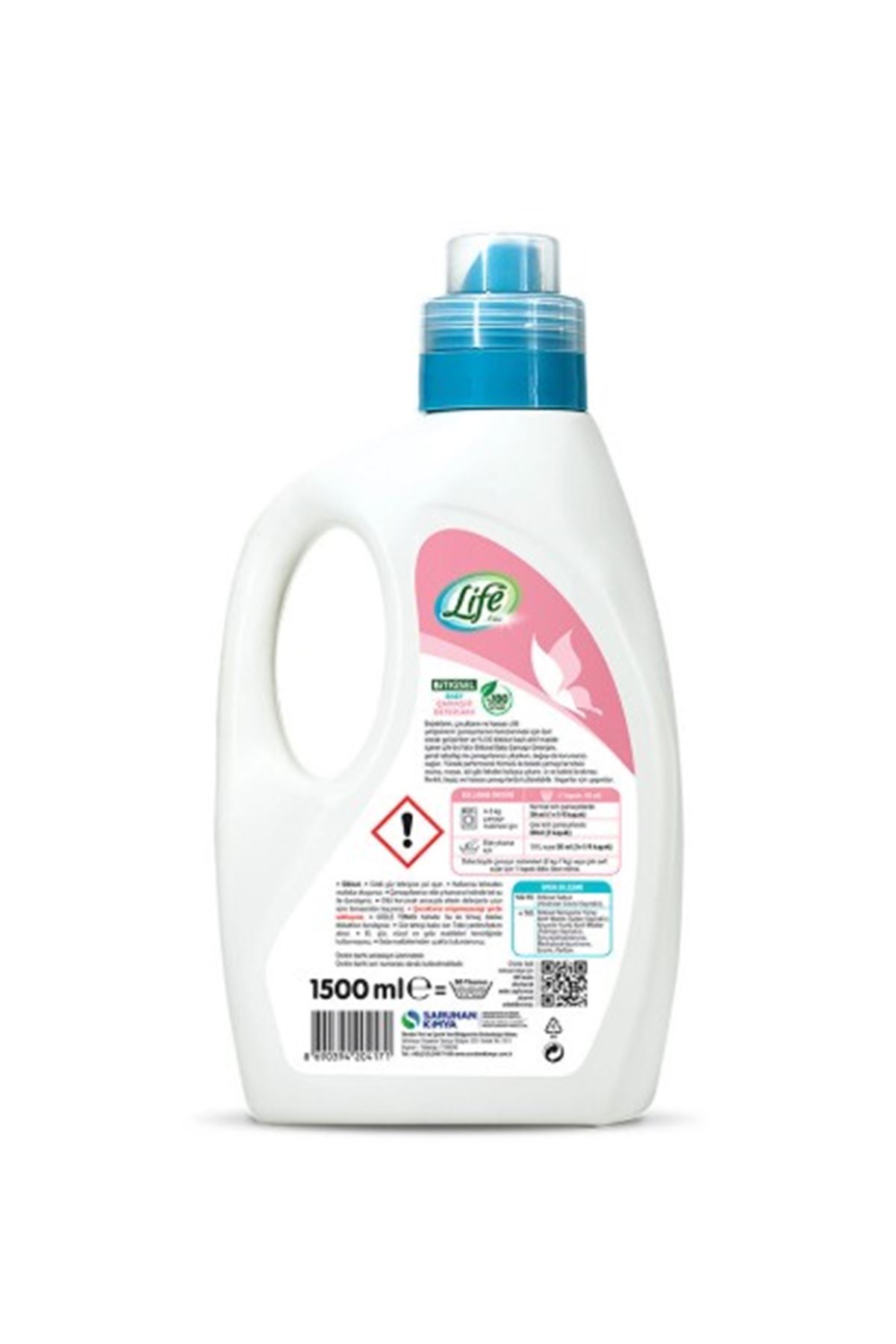 Life by Fakir Baby Bitkisel Çamaşır Deterjanı 1500 ml