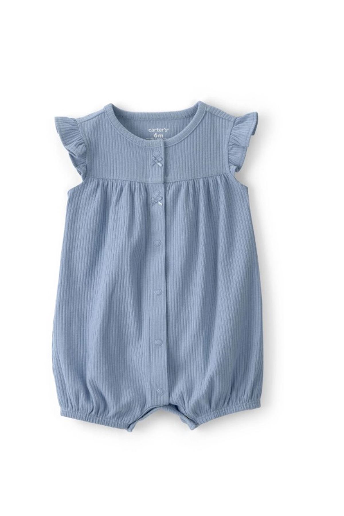Carters Kız Bebek Kısa Tulum 1U268110 Mavi