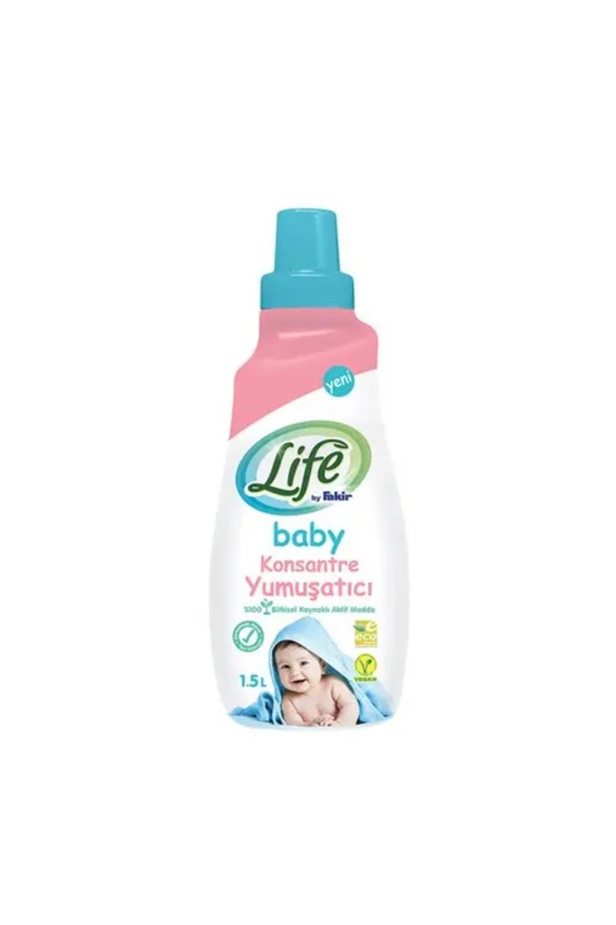 Life by Fakir Baby %100 Bitkisel Konsantre Yumuşatıcı 1500 ml