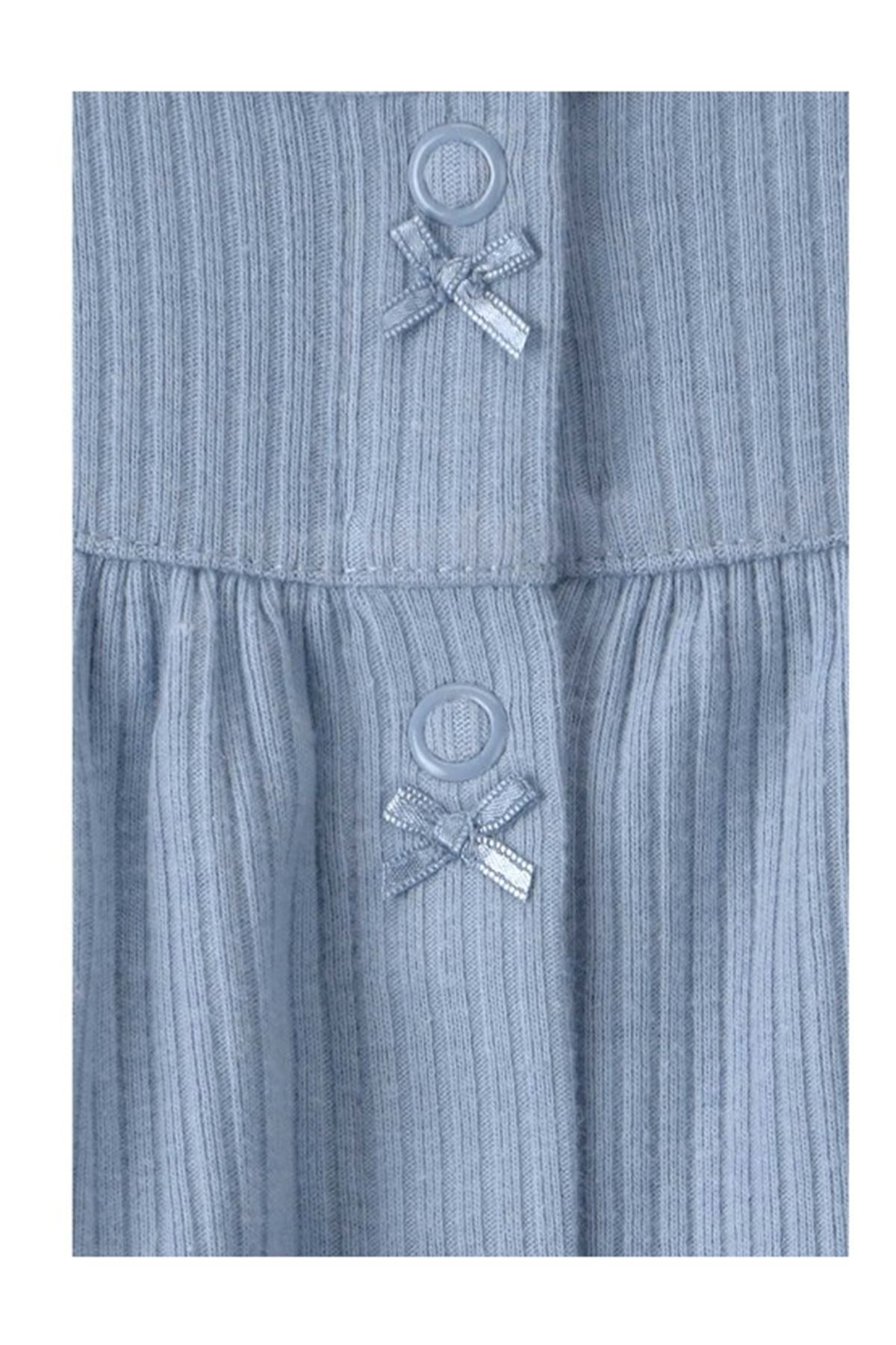 Carters Kız Bebek Kısa Tulum 1U268110 Mavi