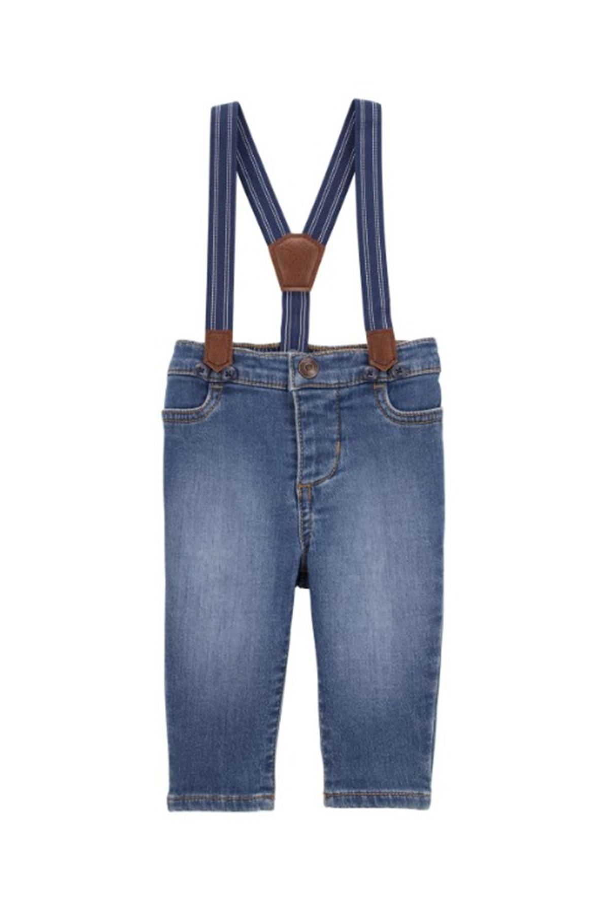 Carters Erkek Bebek Denim Pantolon 1S658510 Mavi