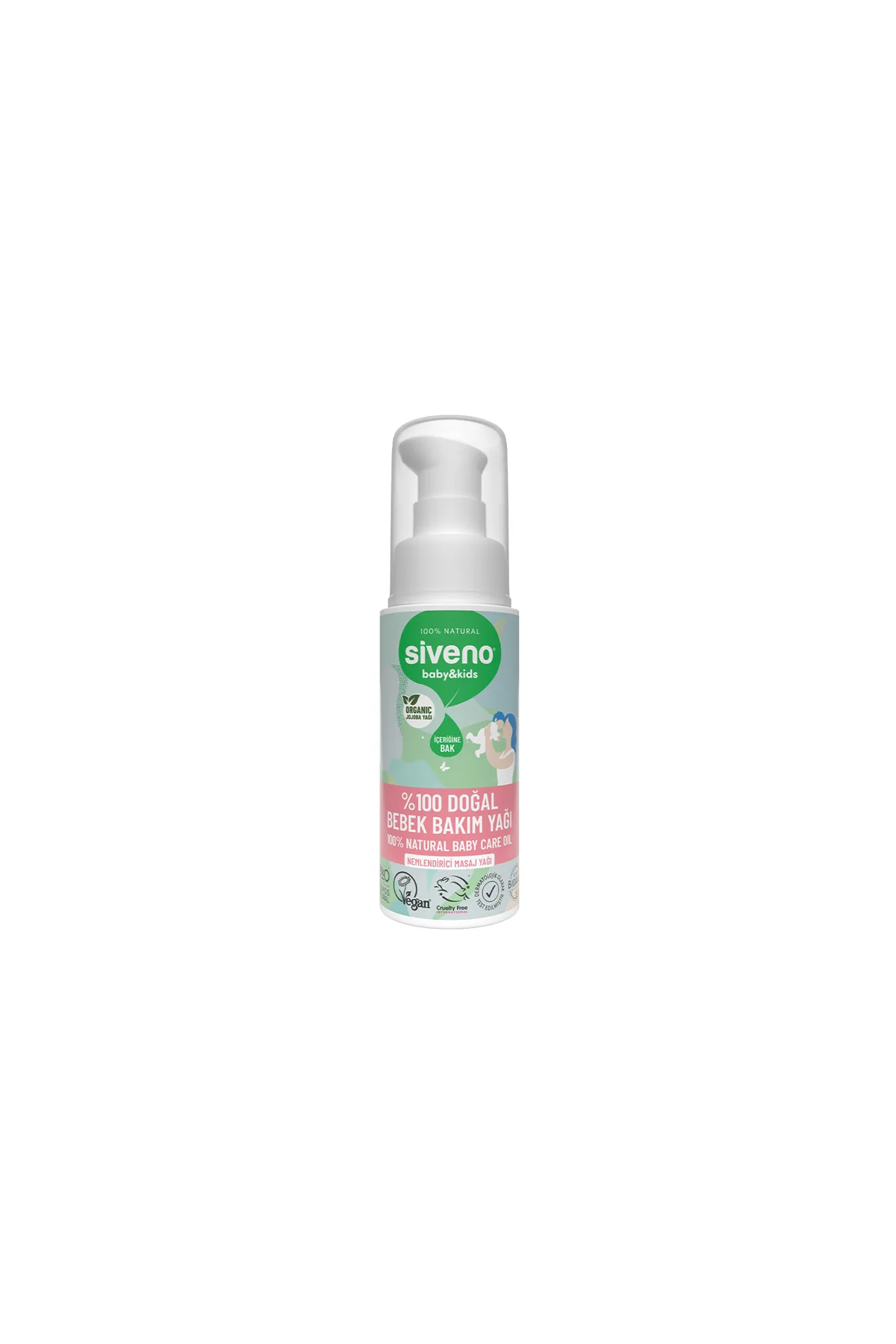 Siveno %100 Doğal Bebek Yağı 50 ml