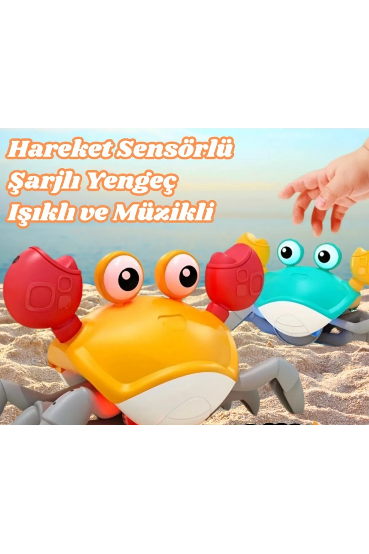 Seher Elektrikli İki Yönlü Algılama Yengeç (Usb Şarjlı)