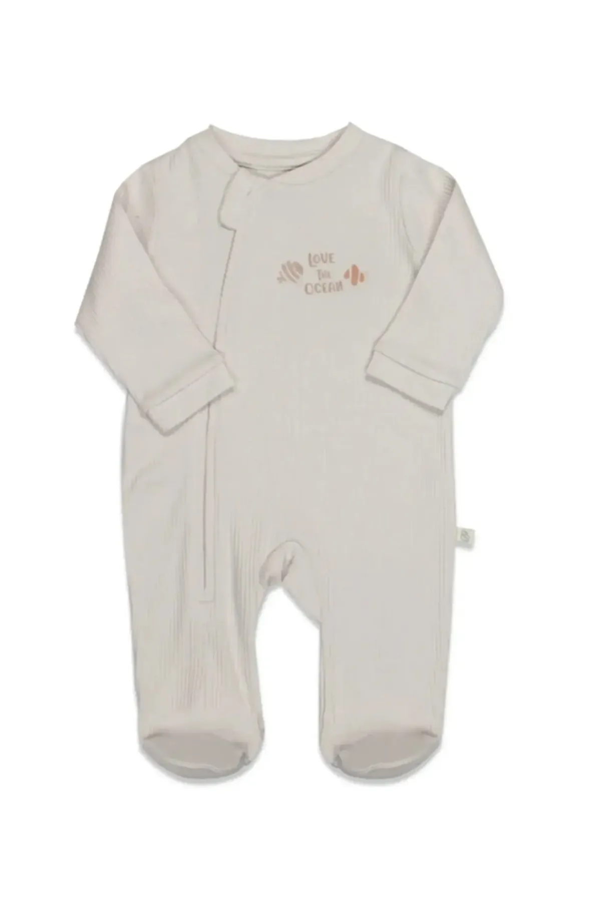Bistyle Tulum Fermuarli Modal The Ocean 15133 Bej