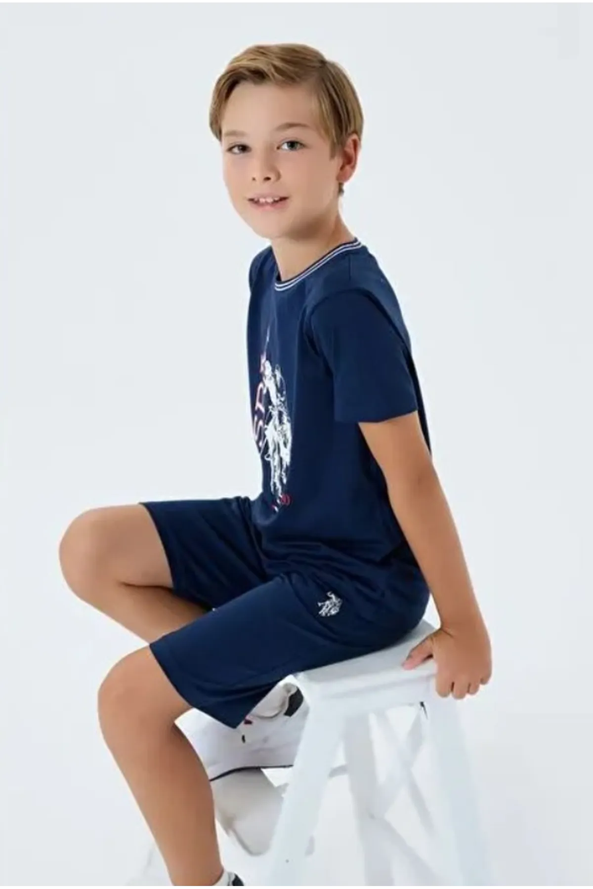 U.S. Polo Bermuda Takım US2406-4 Lacivert