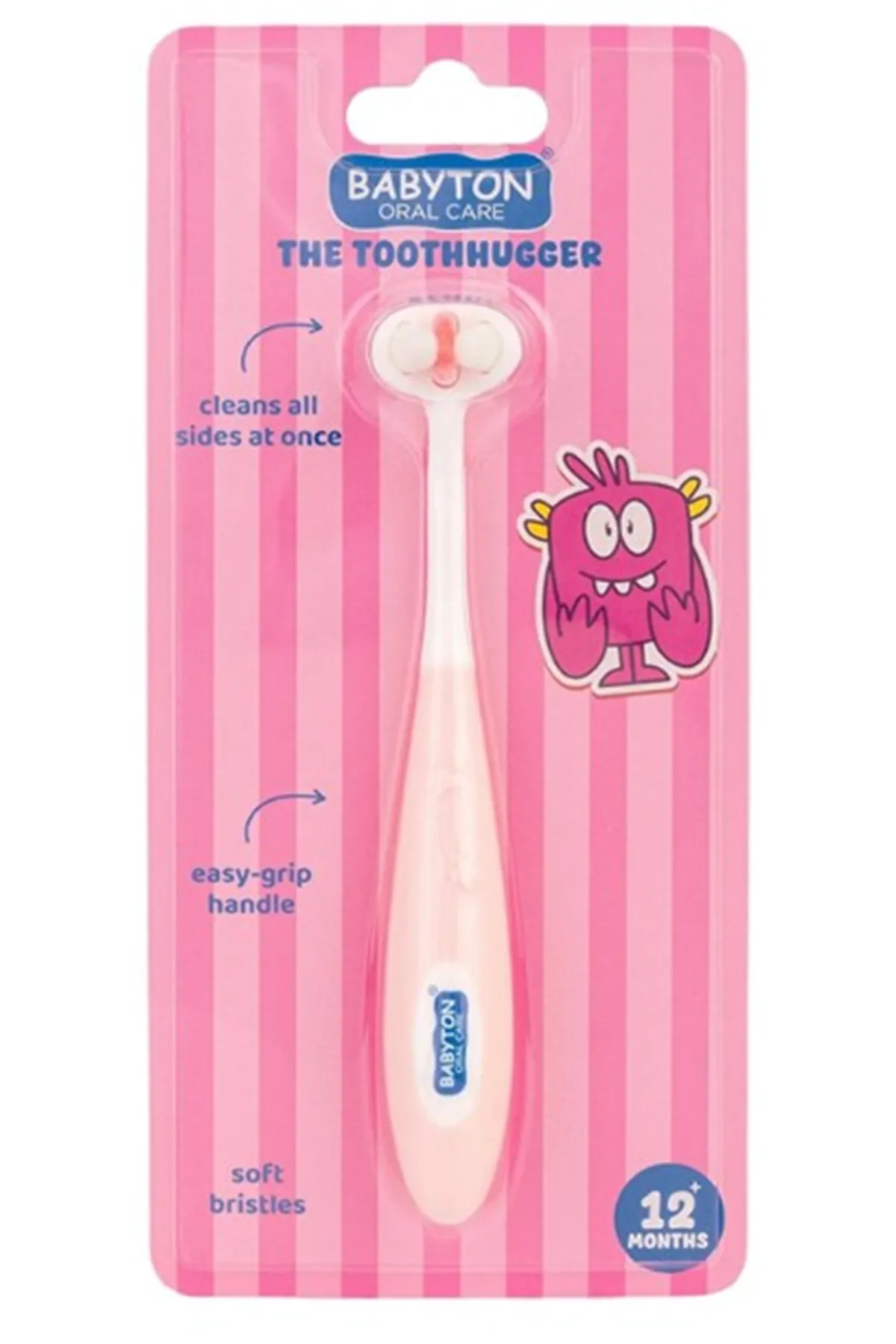 Babyton 3 Yönlü Diş Fırçası Pinky Pink