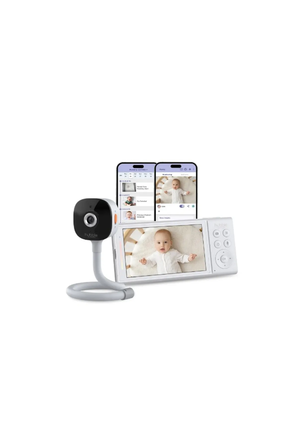 Hubble Go BabyPro 5 İnç Dijital Bebek Kamerası HBL020