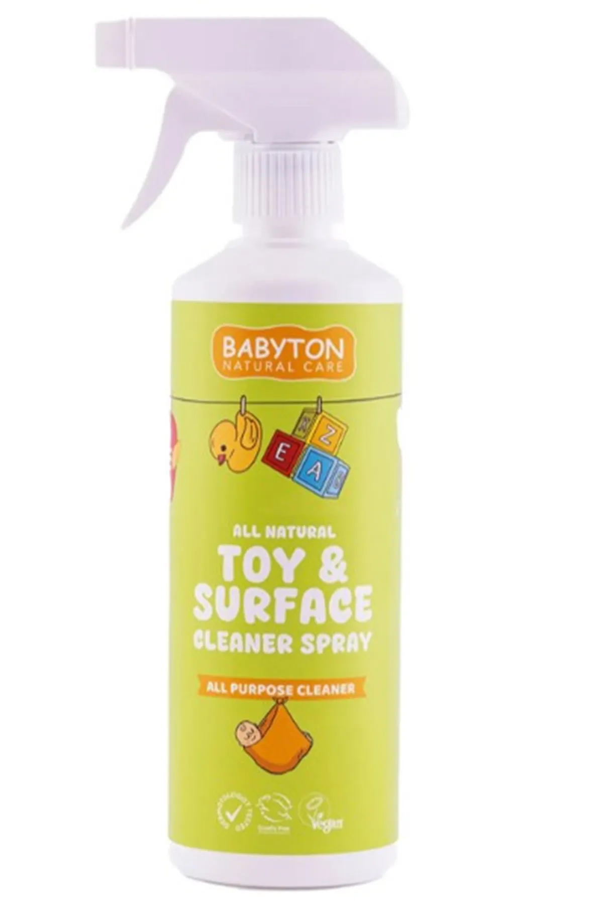 Babyton Doğal Oyuncak ve Mama Sandalyesi Temizleyici 500 ml