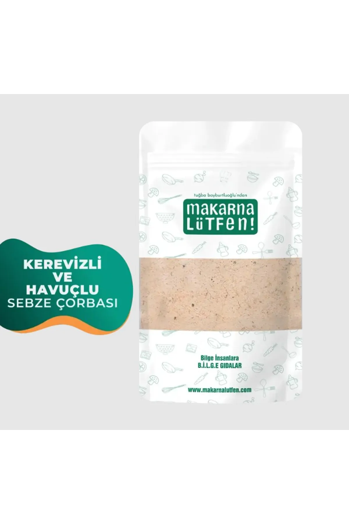 Makarna Lütfen Kerevizli ve Havuçlu Sebze Çorbası 50gr
