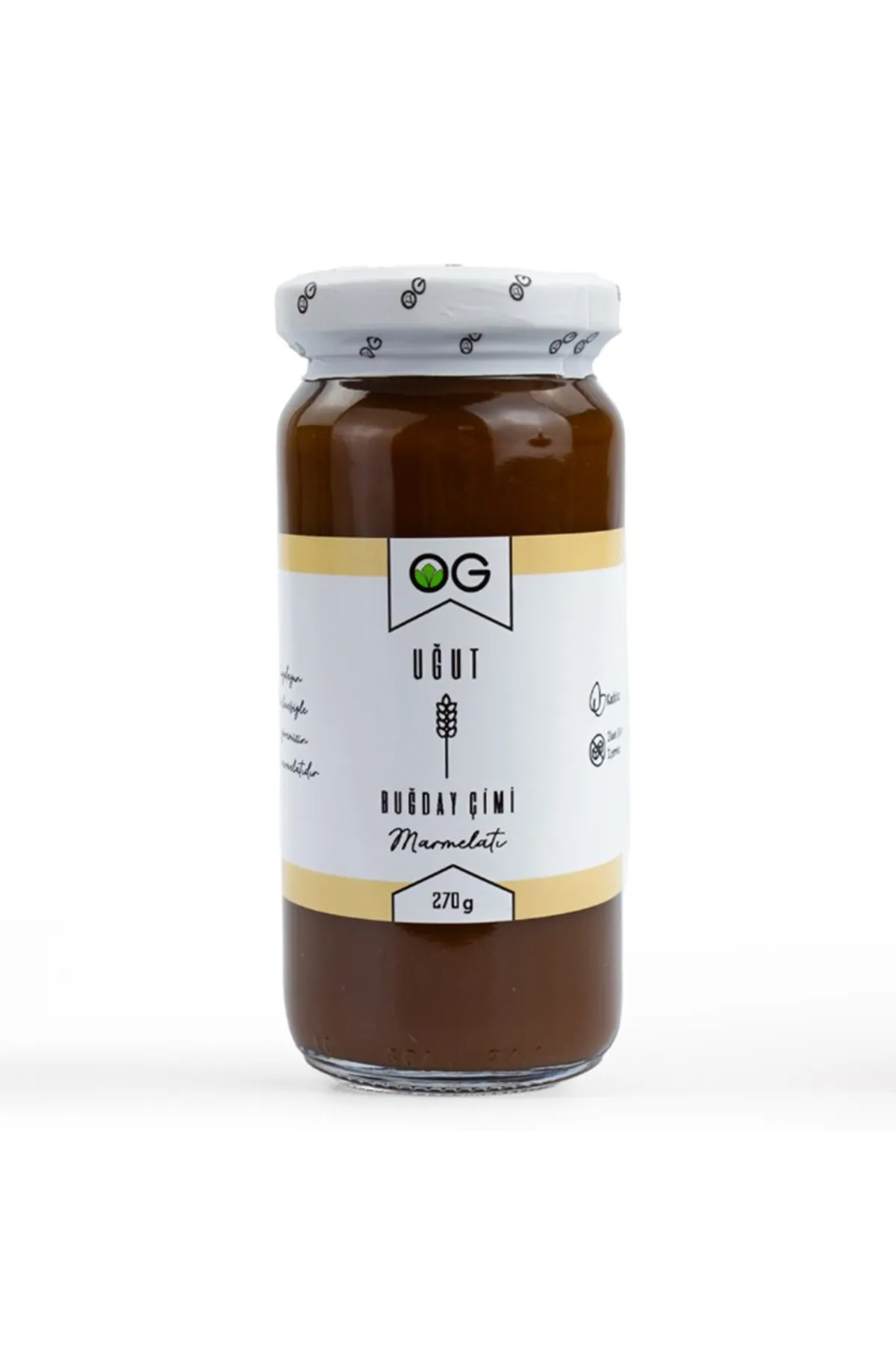 OG Natural Uğut Buğday Çimi Marmelatı 270gr